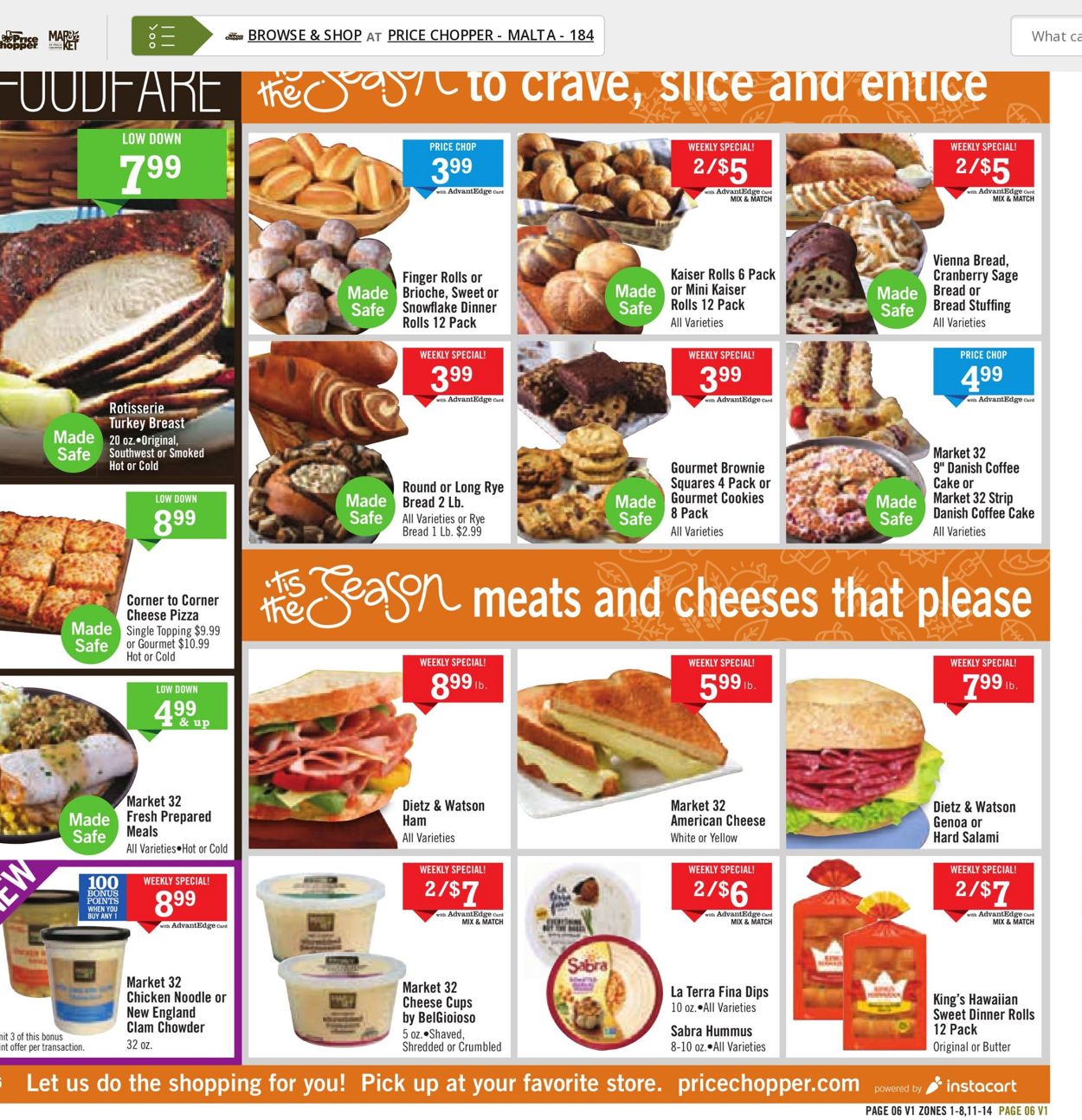 Price Chopper THANKSGIVING 2021 Weekly Ad Circular - valid 11/21-11/27/2021 (Page 6)