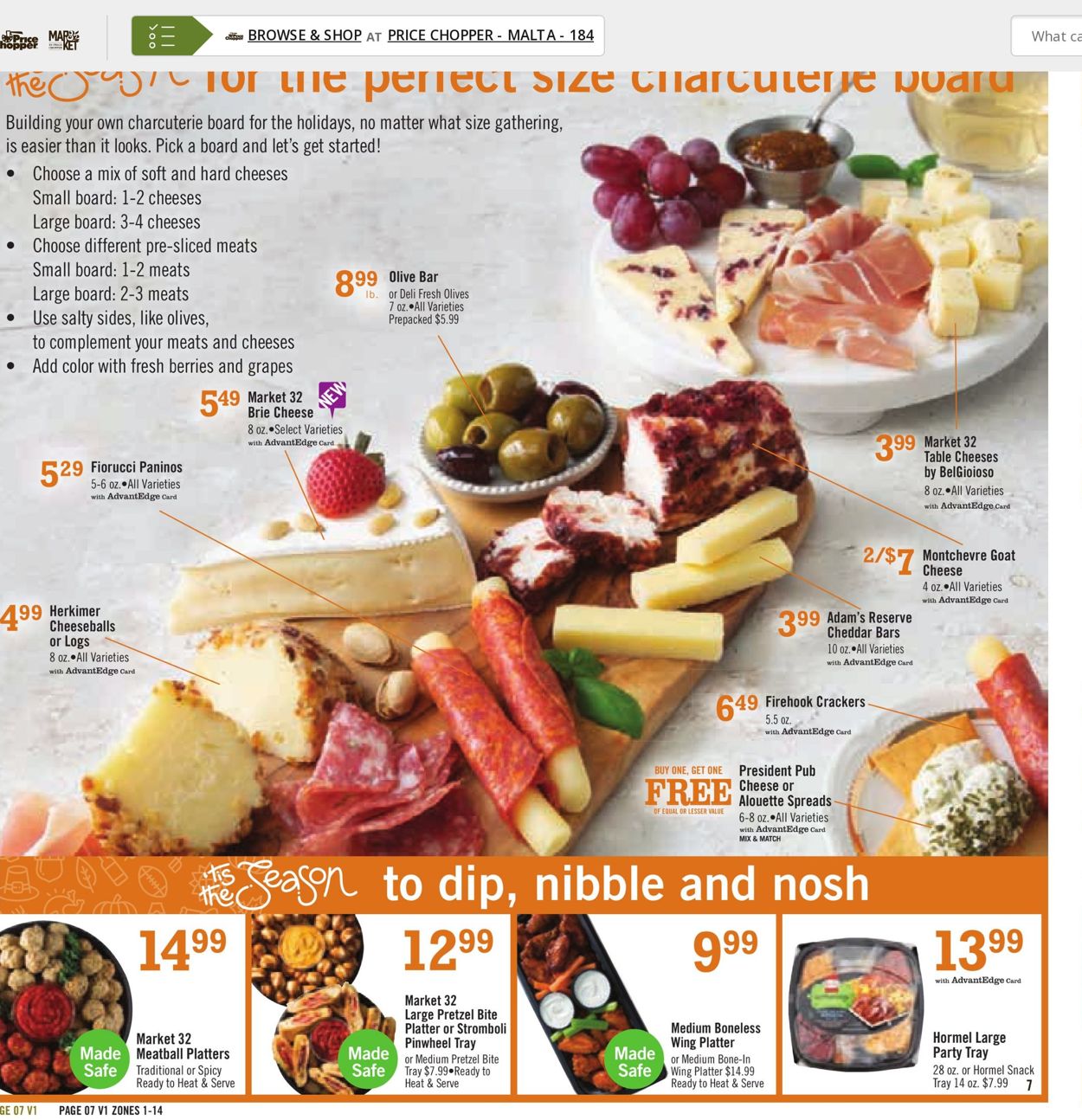 Price Chopper THANKSGIVING 2021 Weekly Ad Circular - valid 11/21-11/27/2021 (Page 7)