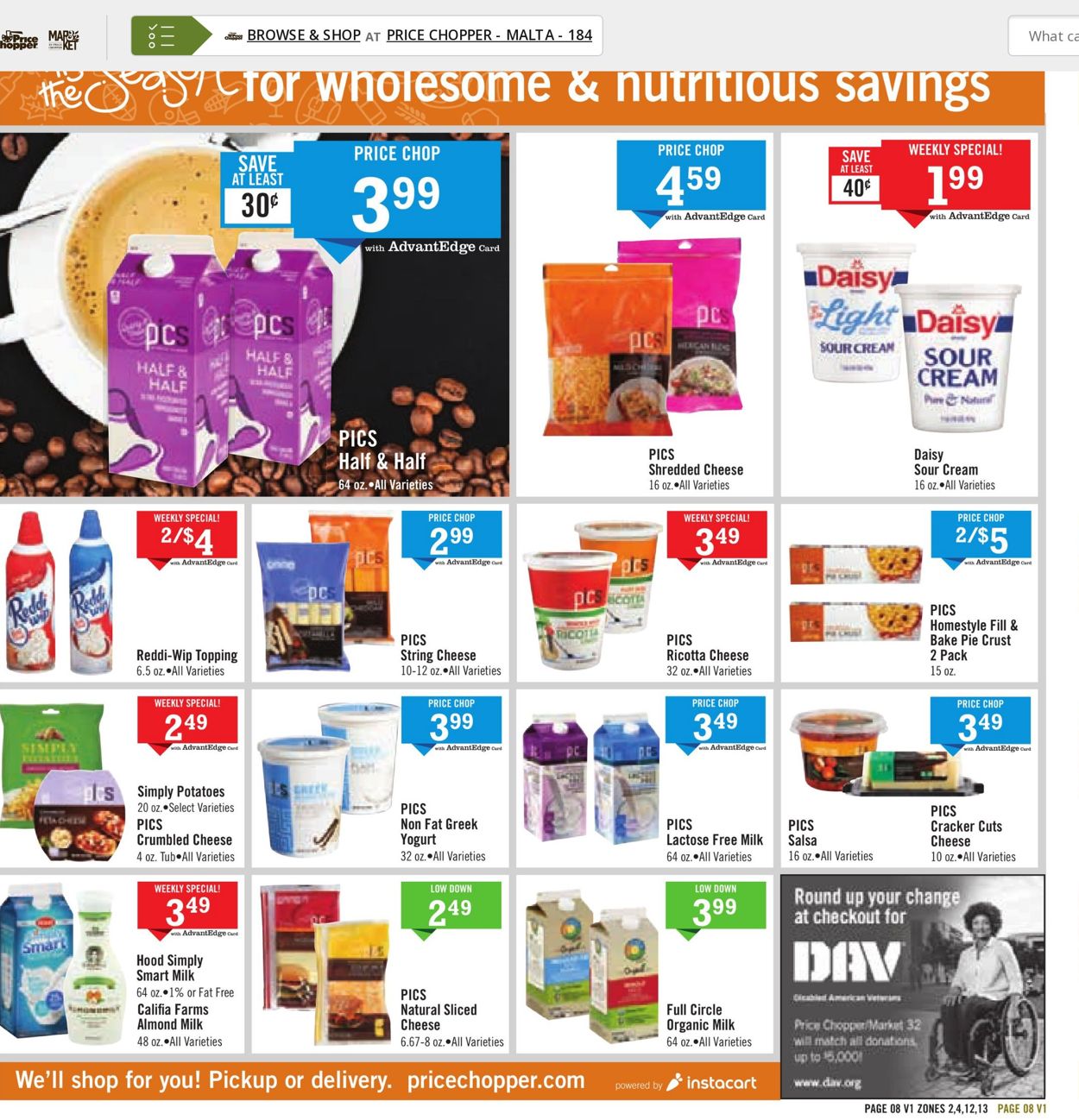 Price Chopper THANKSGIVING 2021 Weekly Ad Circular - valid 11/21-11/27/2021 (Page 8)