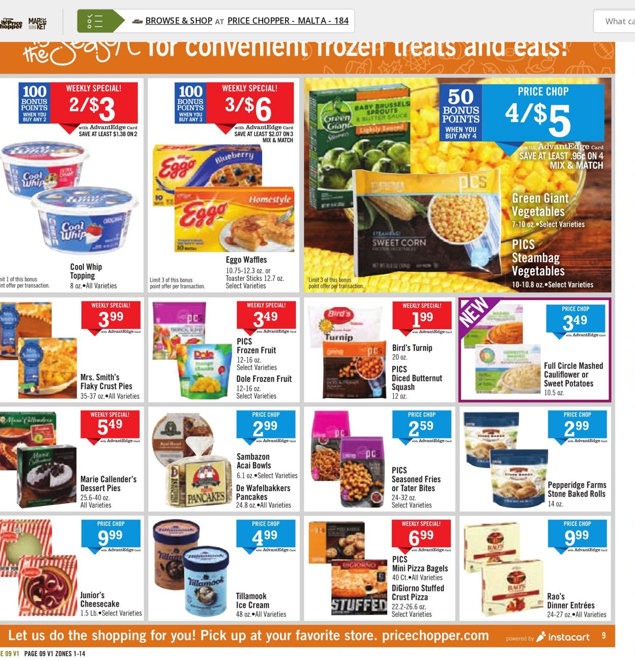 Price Chopper THANKSGIVING 2021 Weekly Ad Circular - valid 11/21-11/27/2021 (Page 9)