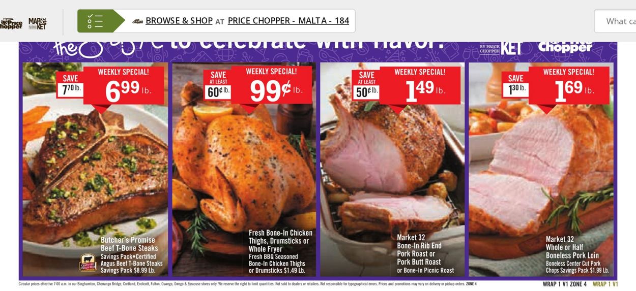Price Chopper Weekly Ad Circular - valid 12/26-01/01/2022 (Page 13)