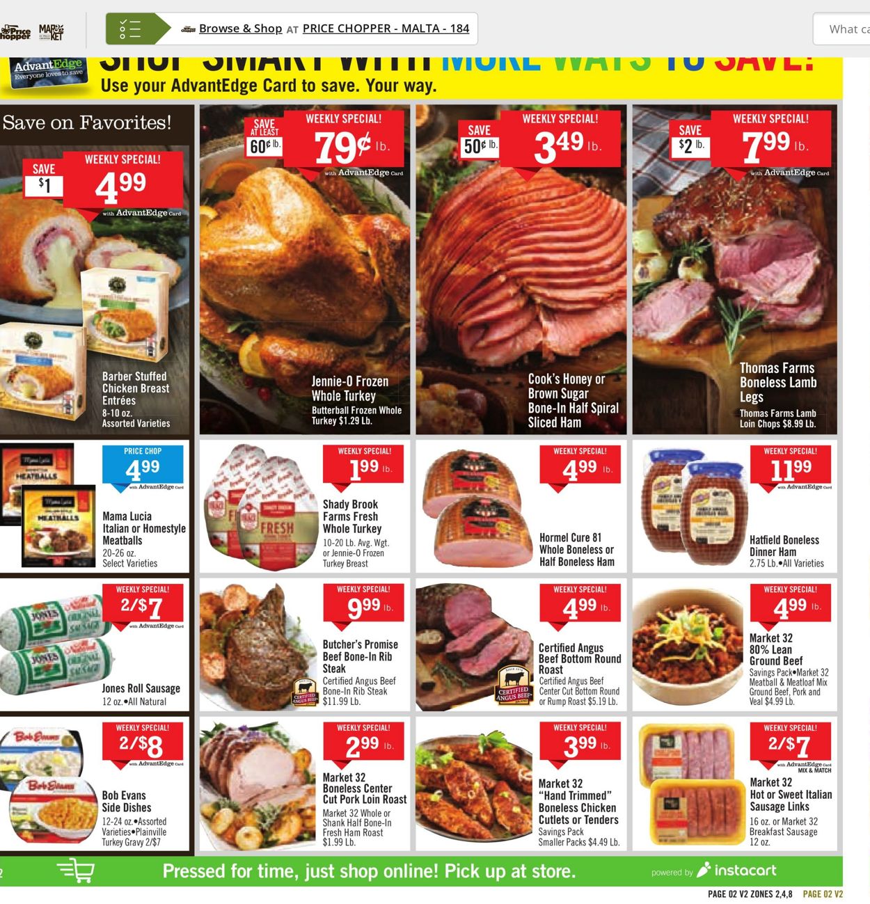Price Chopper EASTER 2022 Weekly Ad Circular - valid 04/10-04/16/2022 (Page 2)