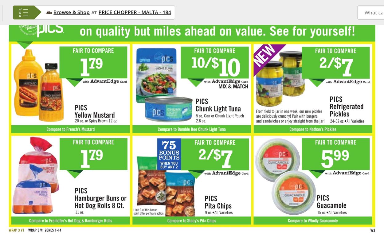 Price Chopper Weekly Ad Circular - valid 08/28-09/03/2022 (Page 15)
