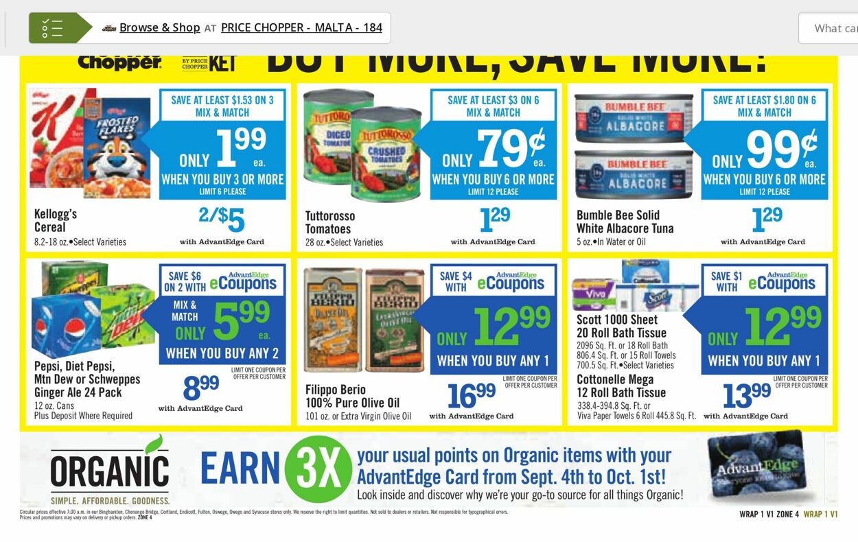 Price Chopper Weekly Ad Circular - valid 09/04-09/10/2022 (Page 13)