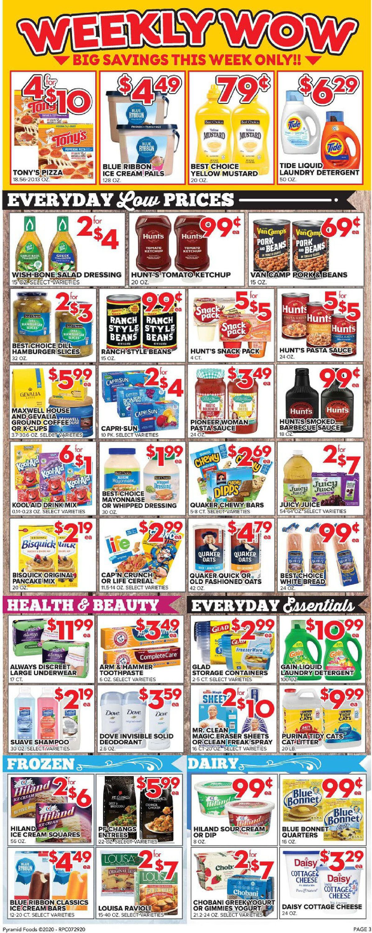 Price Cutter Weekly Ad Circular - valid 07/29-08/04/2020 (Page 3)