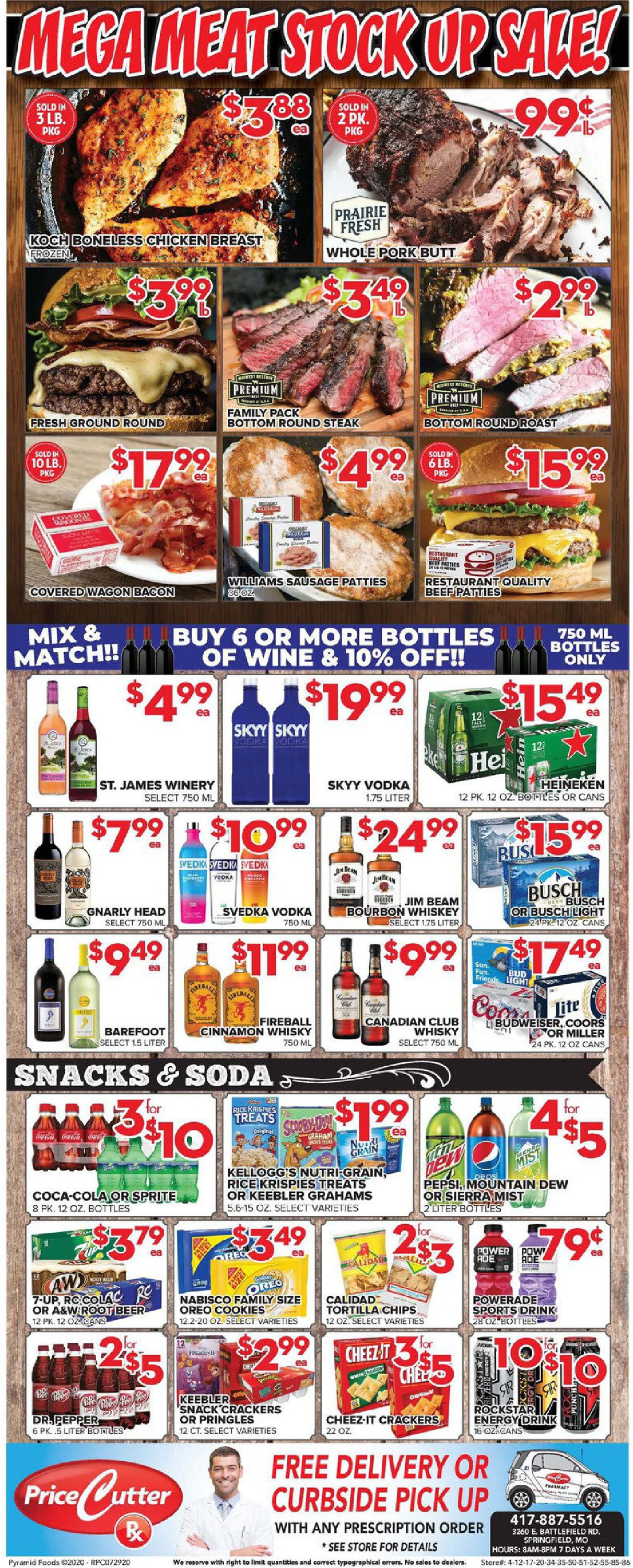 Price Cutter Weekly Ad Circular - valid 07/29-08/04/2020 (Page 4)