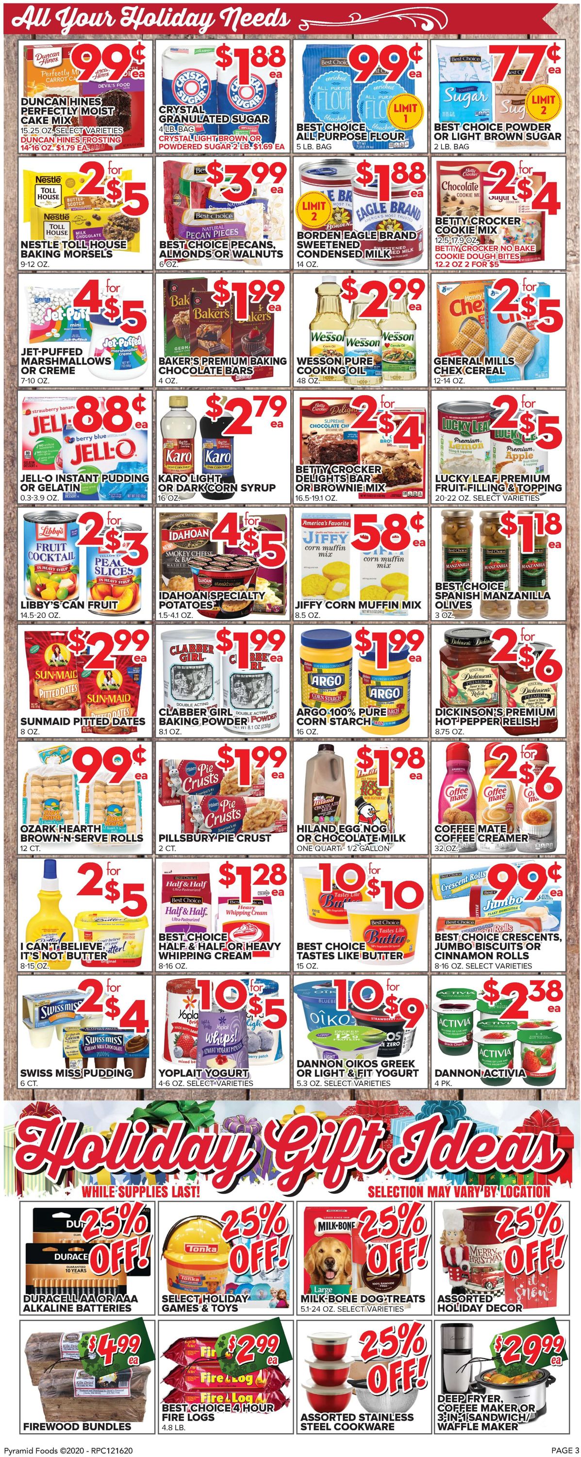 Price Cutter Christmas Ad 2020 Weekly Ad Circular - valid 12/16-12/25/2020 (Page 5)