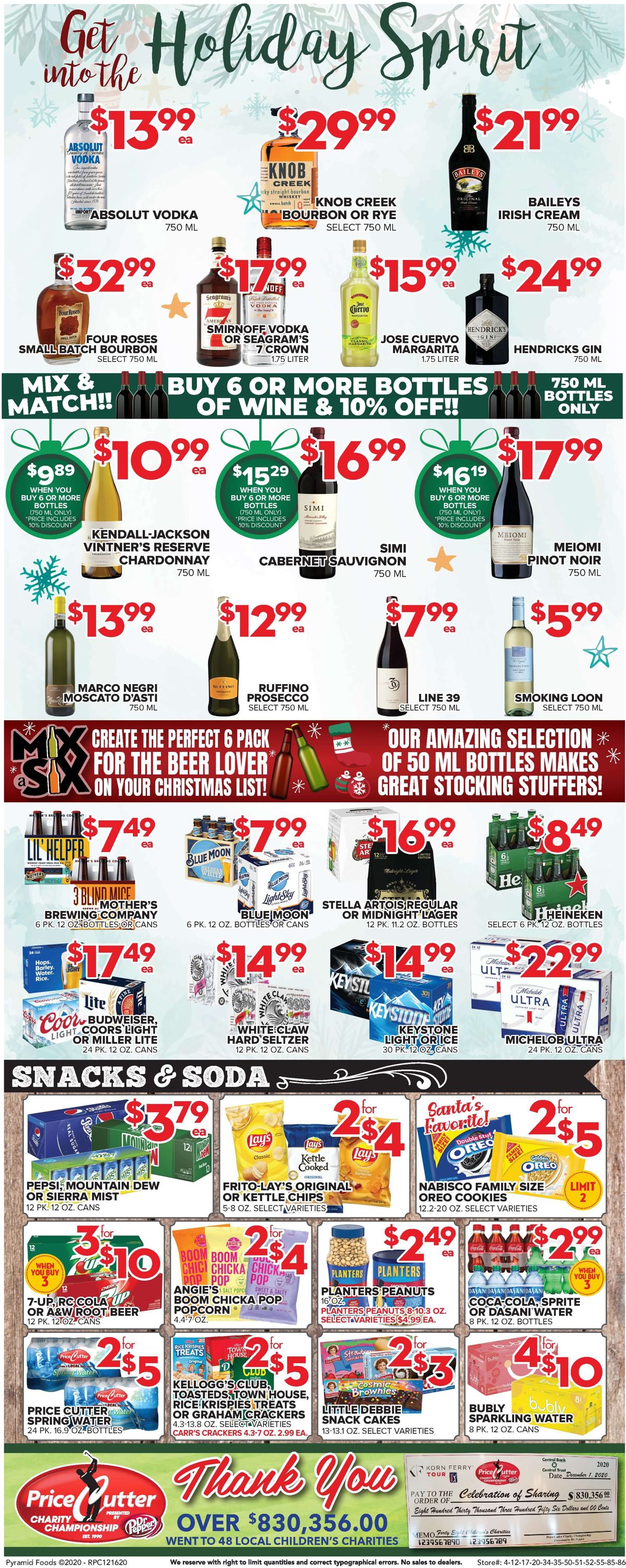 Price Cutter Christmas Ad 2020 Weekly Ad Circular - valid 12/16-12/25/2020 (Page 6)
