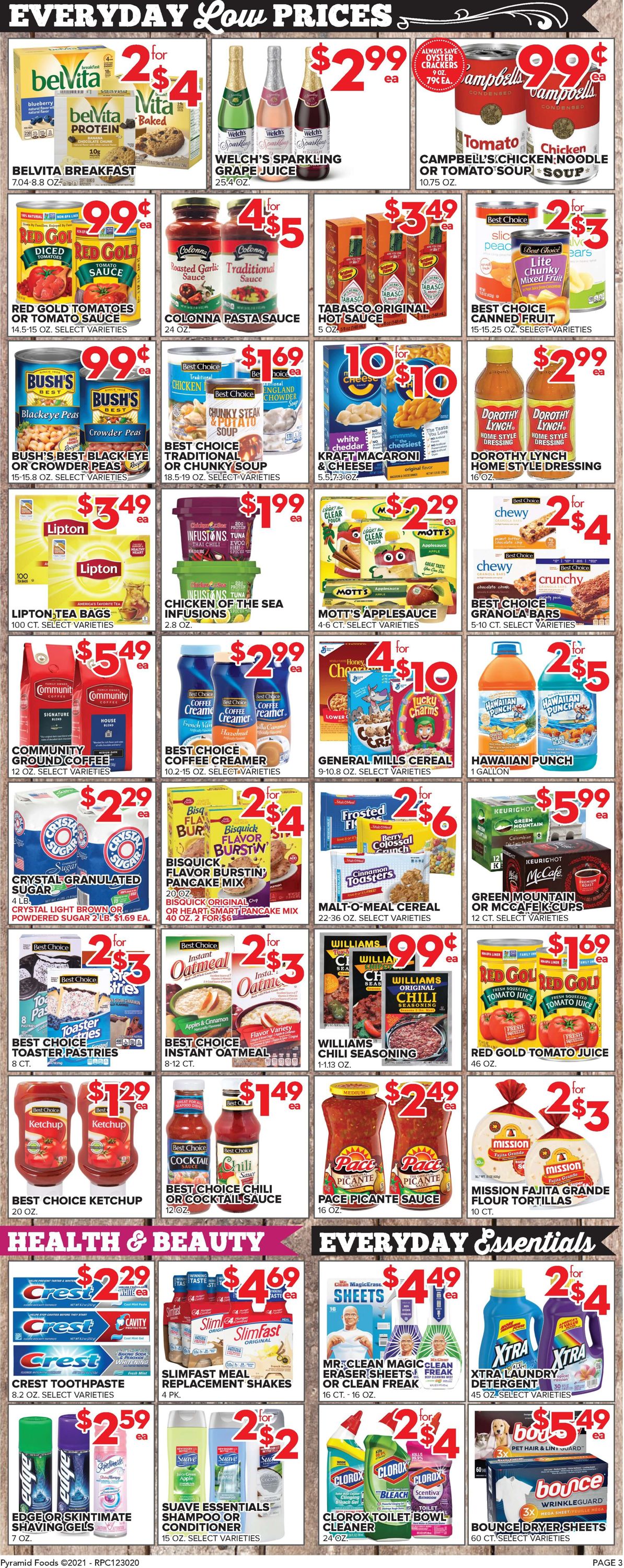Price Cutter Weekly Ad Circular - valid 12/30-01/05/2021 (Page 5)