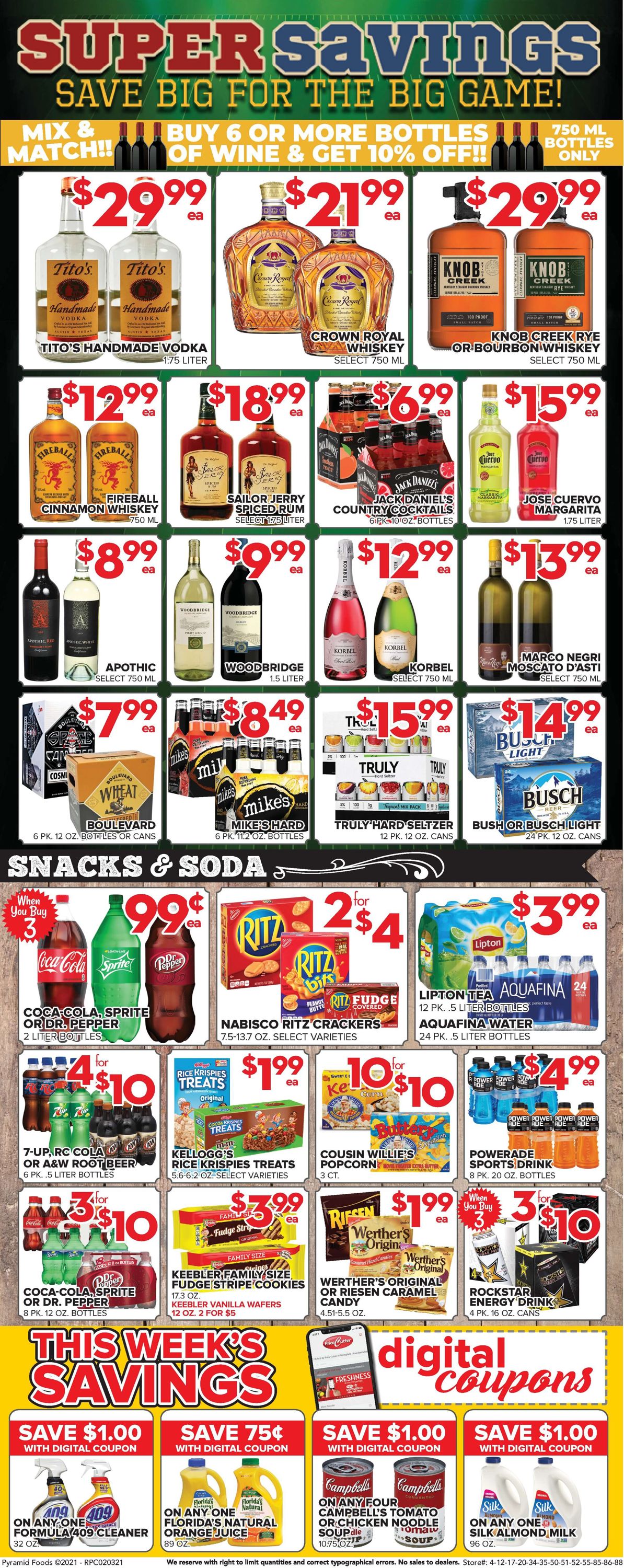 Price Cutter Weekly Ad Circular - valid 02/03-02/09/2021 (Page 4)