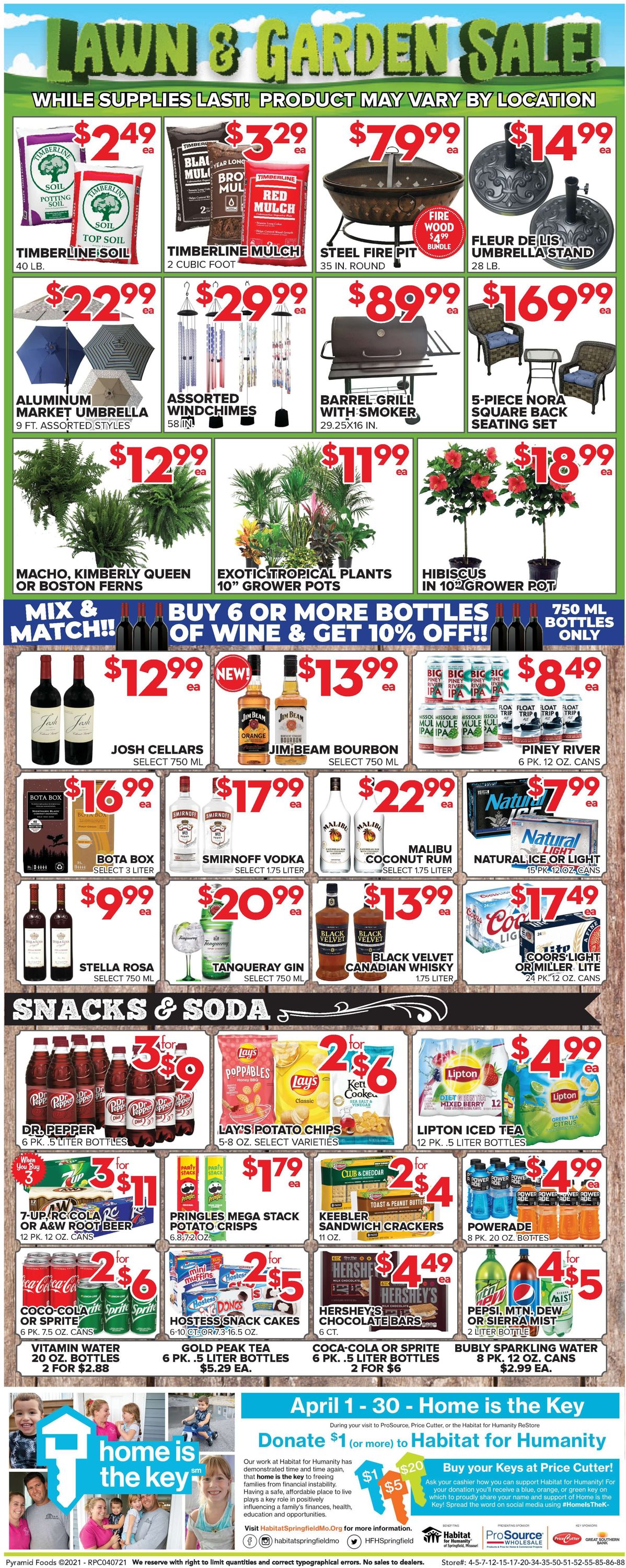 Price Cutter Weekly Ad Circular - valid 04/07-04/13/2021 (Page 4)