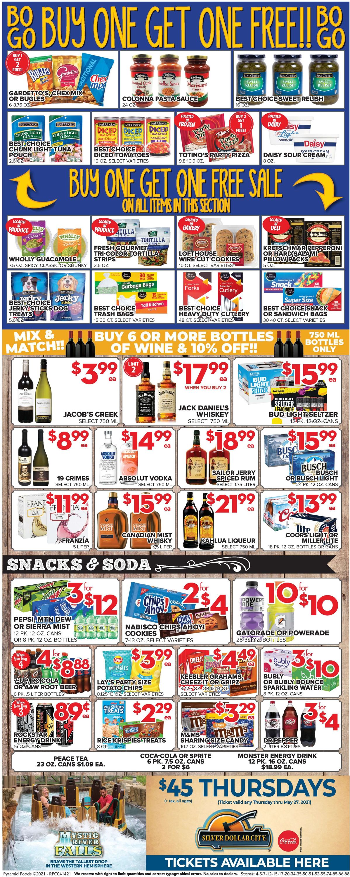 Price Cutter Weekly Ad Circular - valid 04/14-04/20/2021 (Page 4)