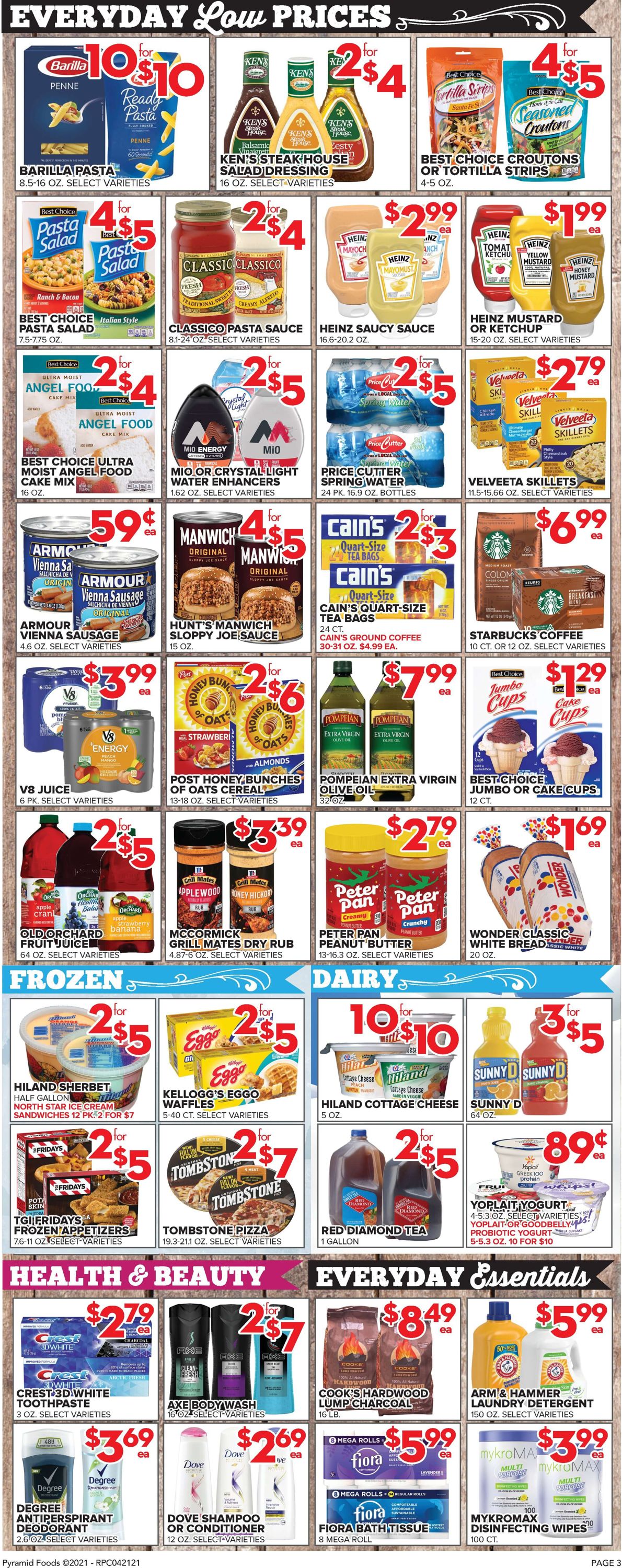 Price Cutter Weekly Ad Circular - valid 04/21-04/27/2021 (Page 3)