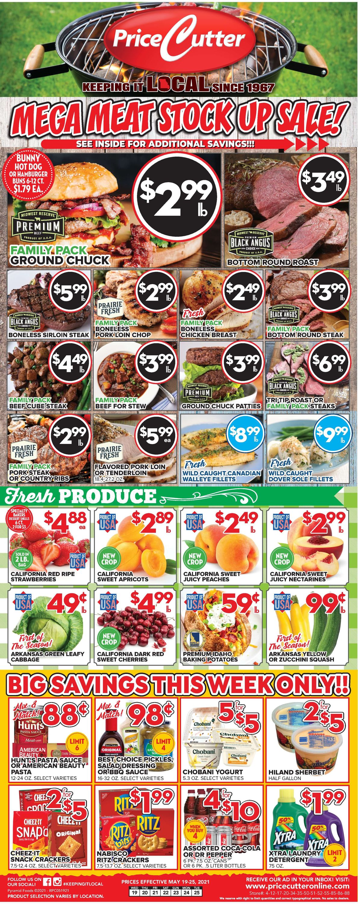 Price Cutter Weekly Ad Circular - valid 05/19-05/25/2021