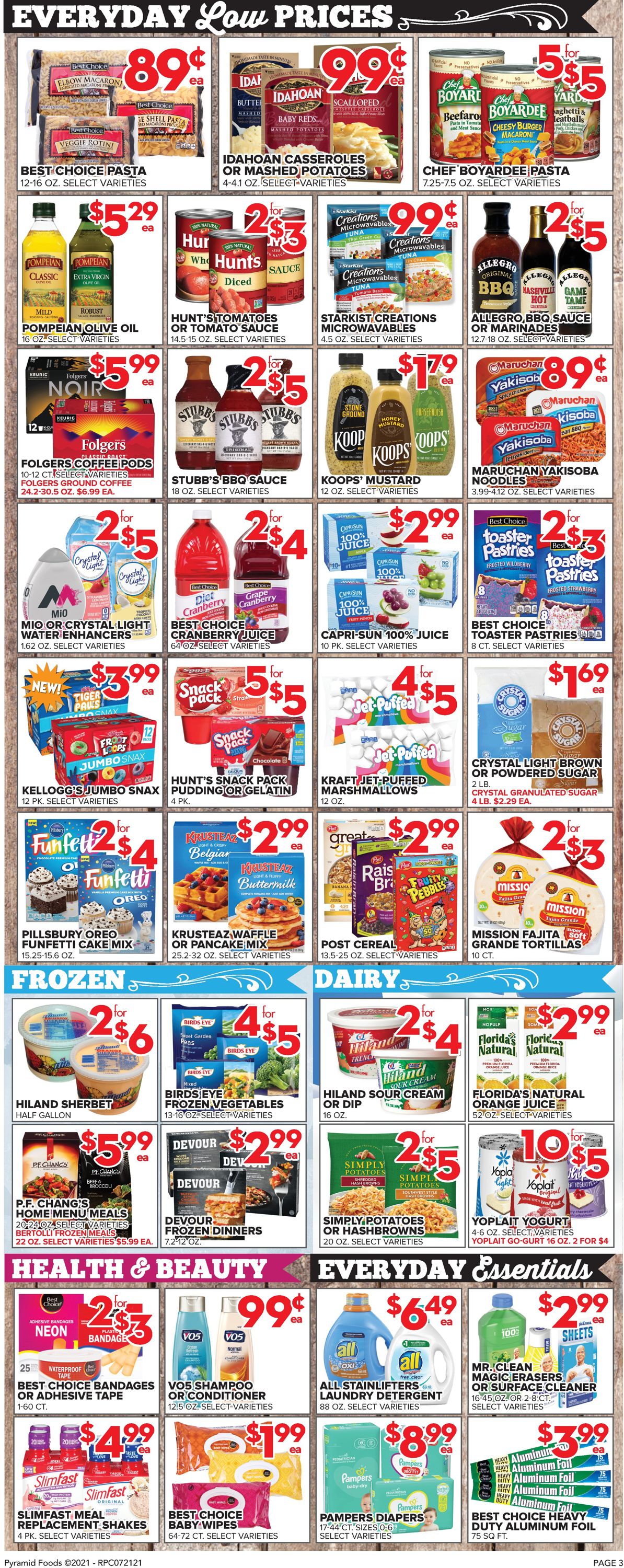 Price Cutter Weekly Ad Circular - valid 07/21-07/27/2021 (Page 3)