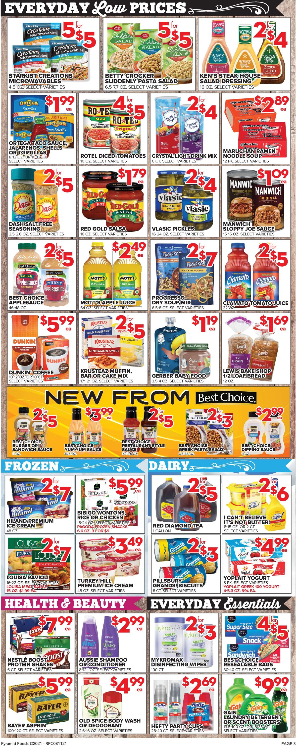 Price Cutter Weekly Ad Circular - valid 08/11-08/17/2021 (Page 3)