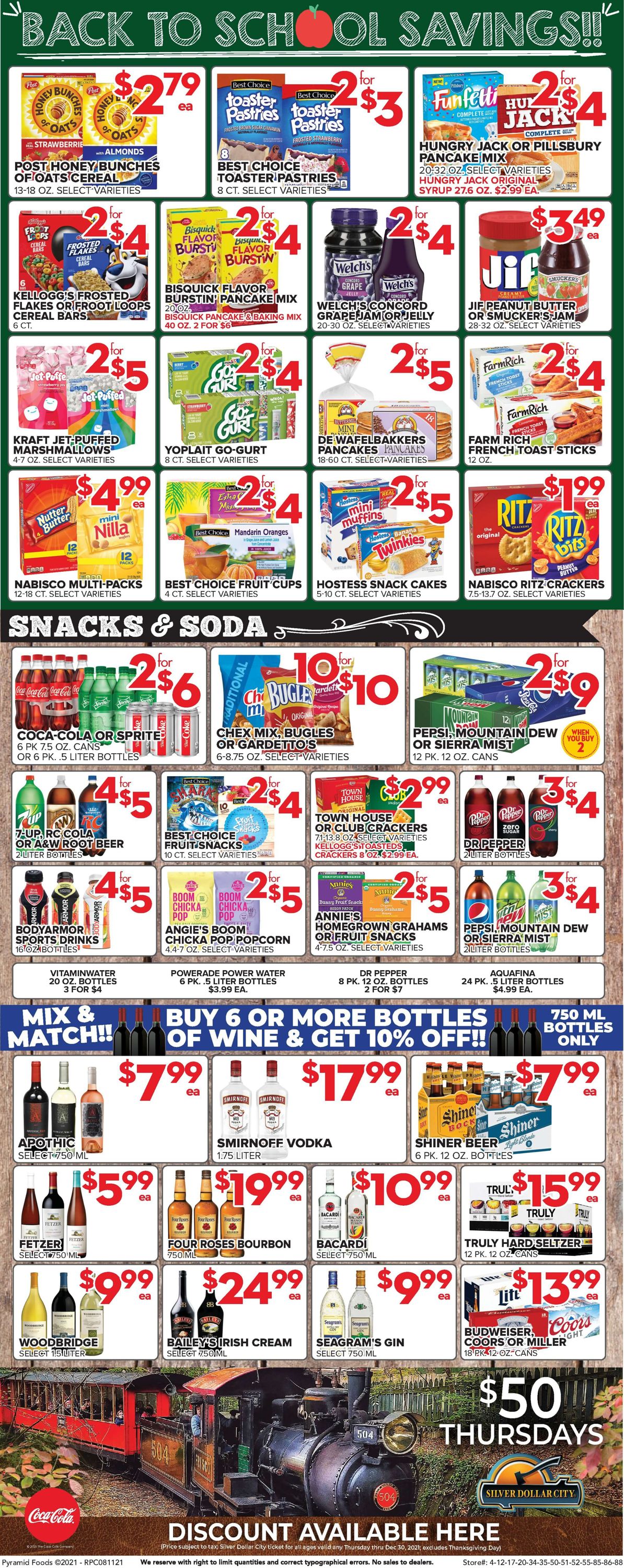 Price Cutter Weekly Ad Circular - valid 08/11-08/17/2021 (Page 4)