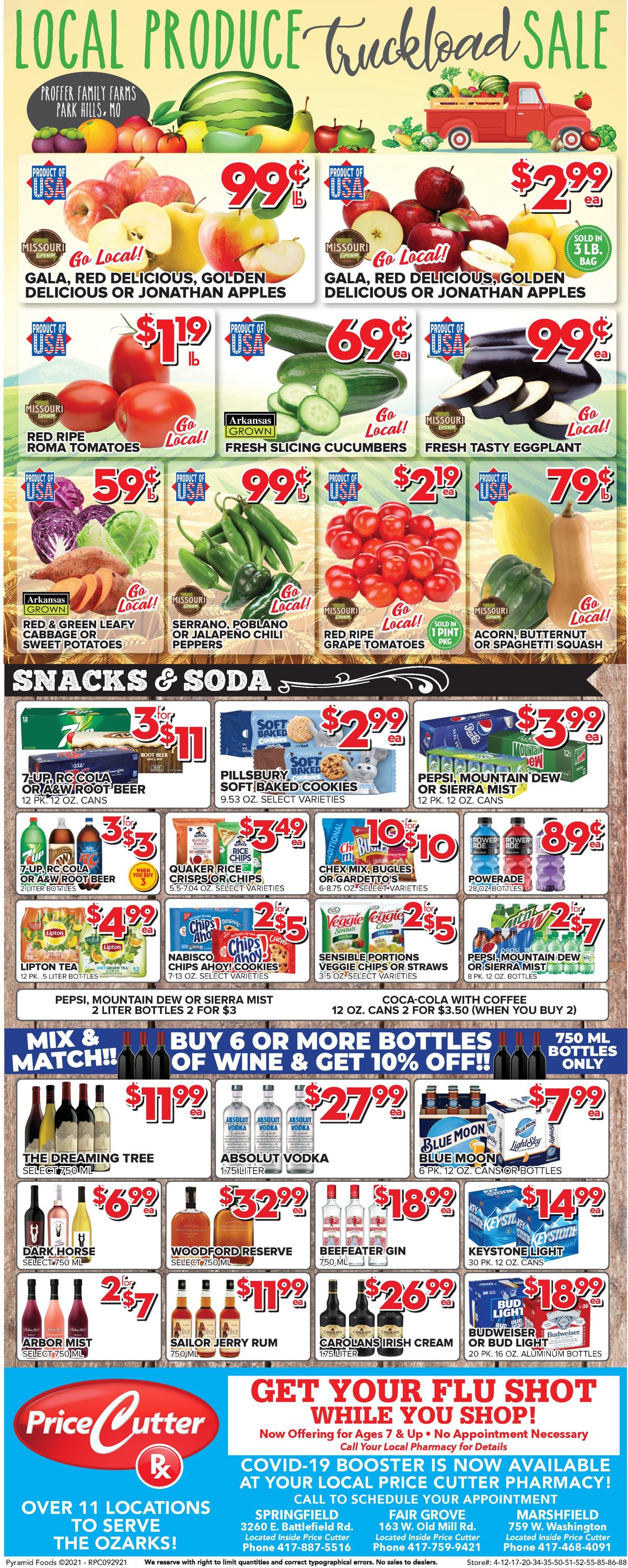 Price Cutter Weekly Ad Circular - valid 09/29-10/05/2021 (Page 4)