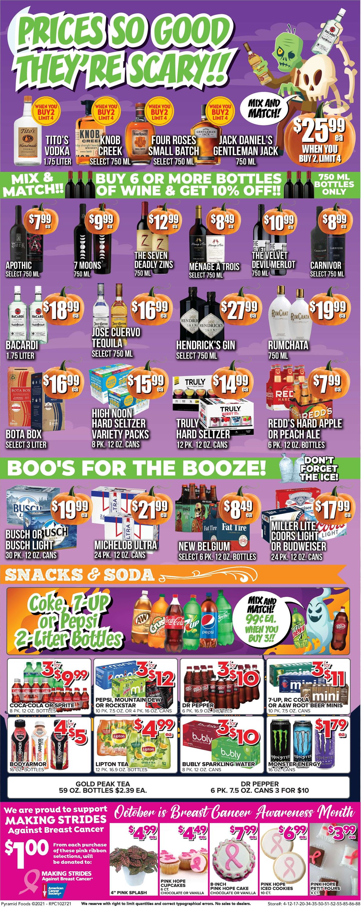 Price Cutter HALLOWEEN 2021 Weekly Ad Circular - valid 10/27-11/02/2021 (Page 4)