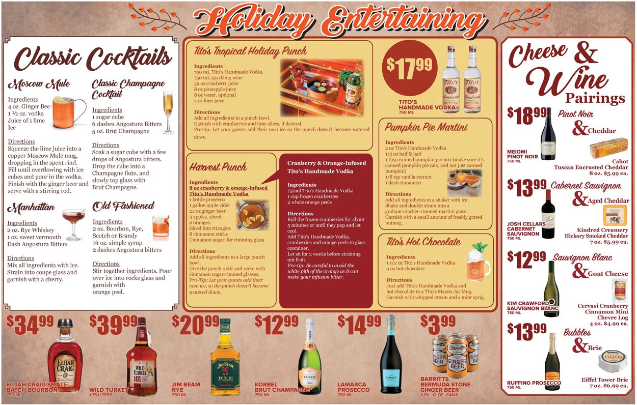 Price Cutter Weekly Ad Circular - valid 11/02-11/29/2021 (Page 2)