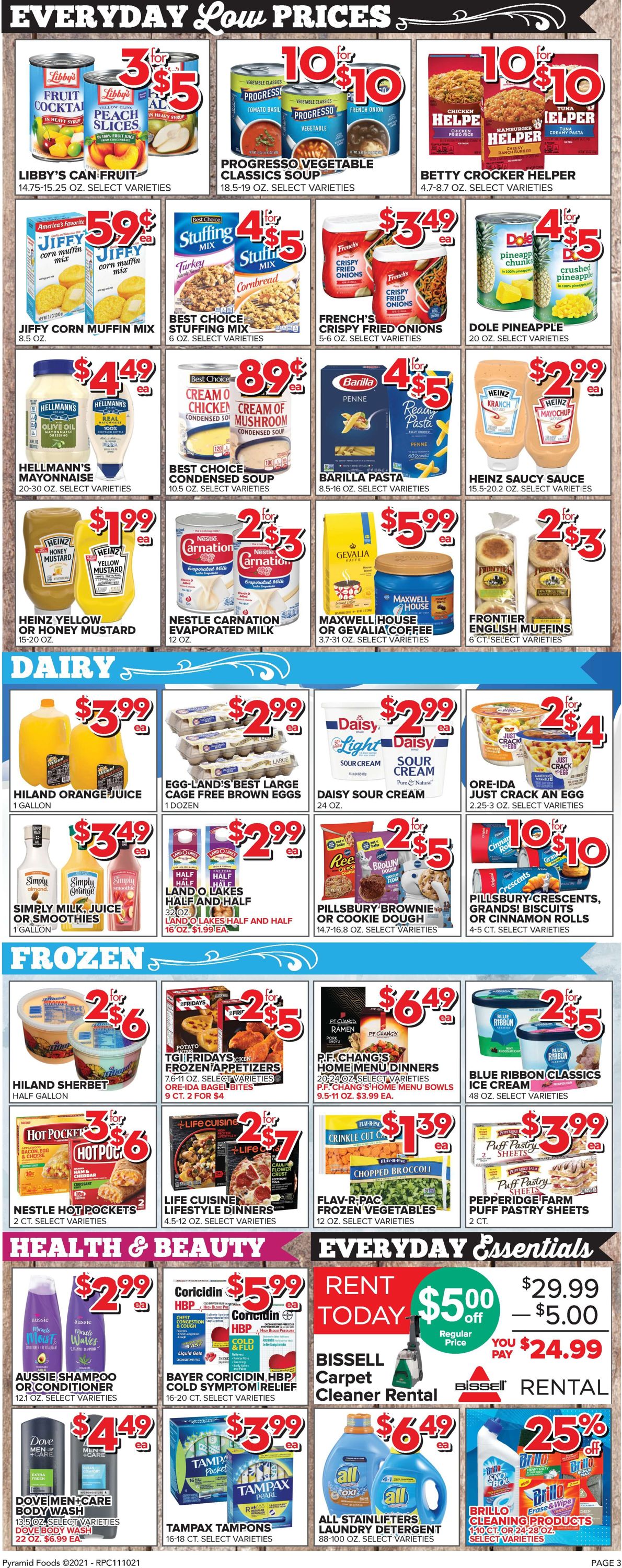 Price Cutter HOLIDAY 2021 Weekly Ad Circular - valid 11/10-11/16/2021 (Page 3)