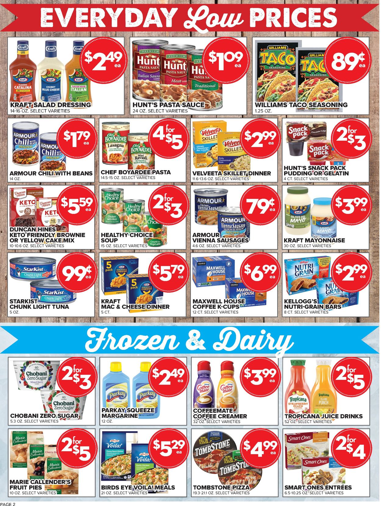 Price Cutter Weekly Ad Circular - valid 12/29-01/25/2022 (Page 2)