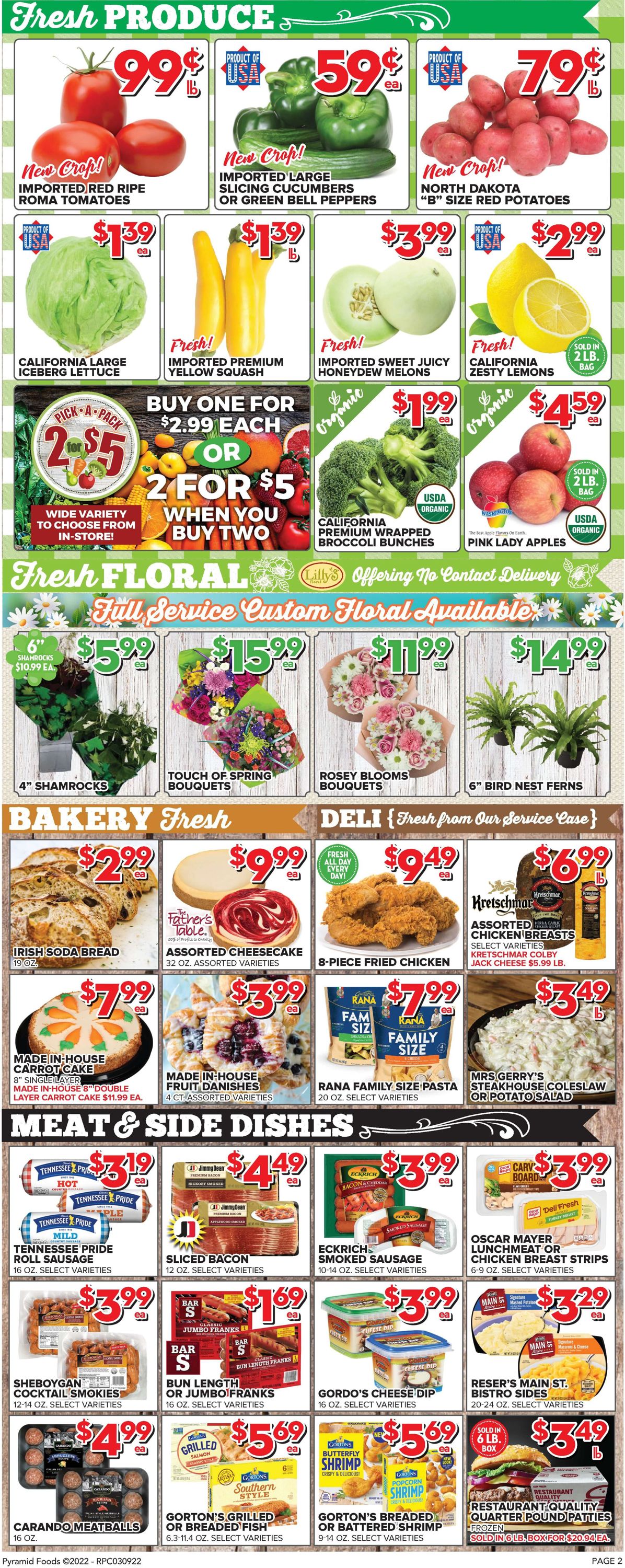 Price Cutter Weekly Ad Circular - valid 03/09-03/15/2022 (Page 2)