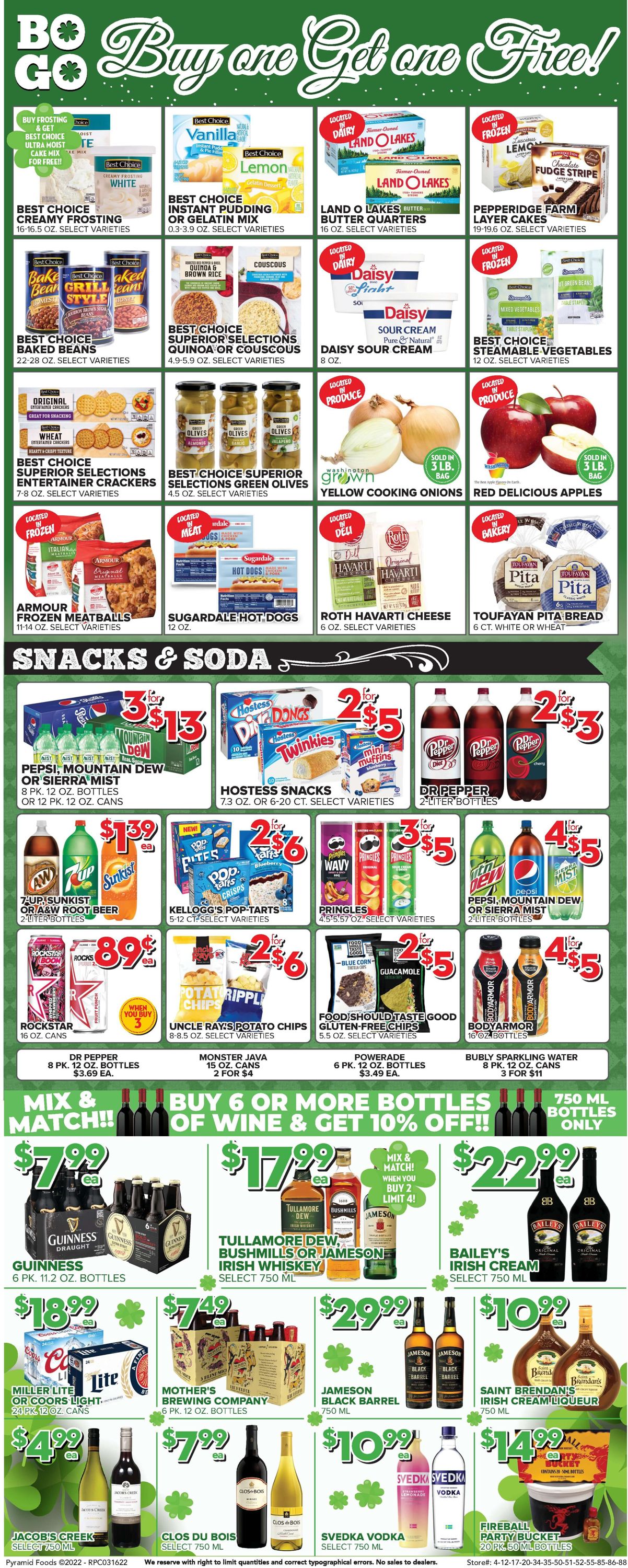 Price Cutter Weekly Ad Circular - valid 03/16-03/22/2022 (Page 6)