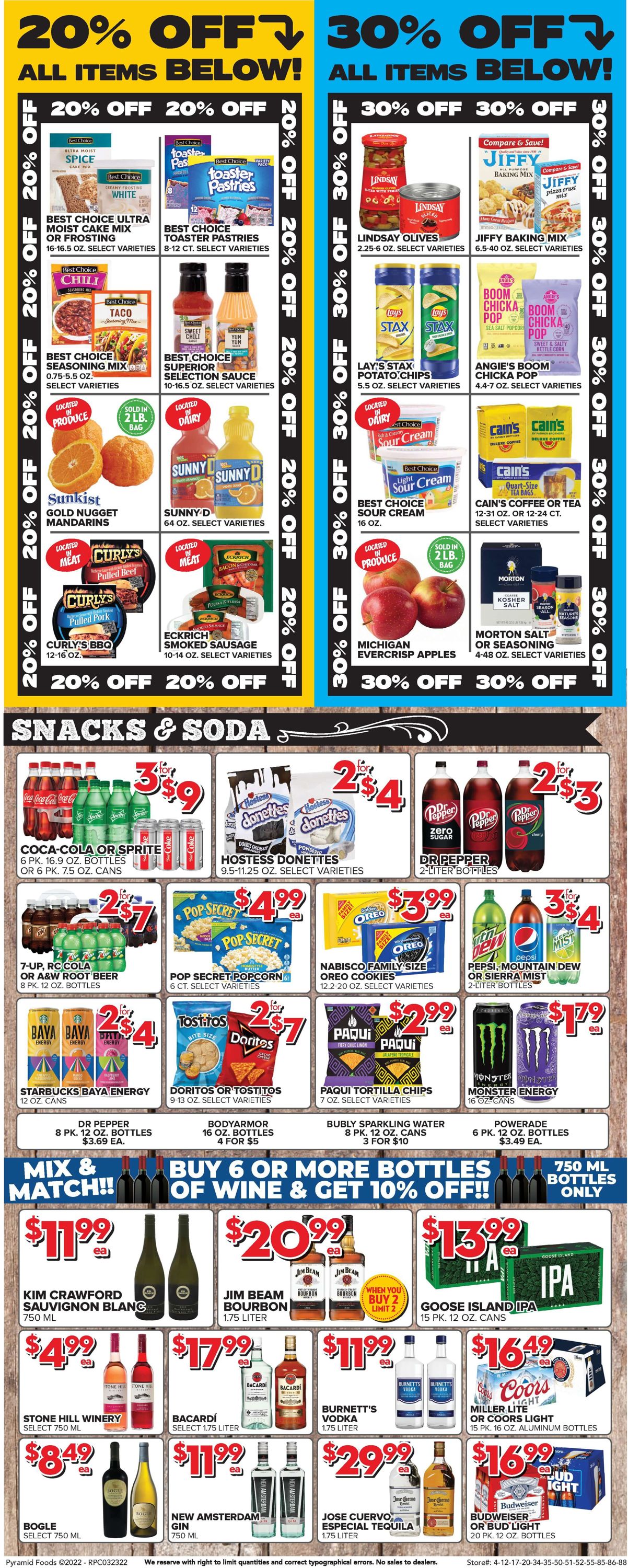 Price Cutter Weekly Ad Circular - valid 03/23-03/29/2022 (Page 6)