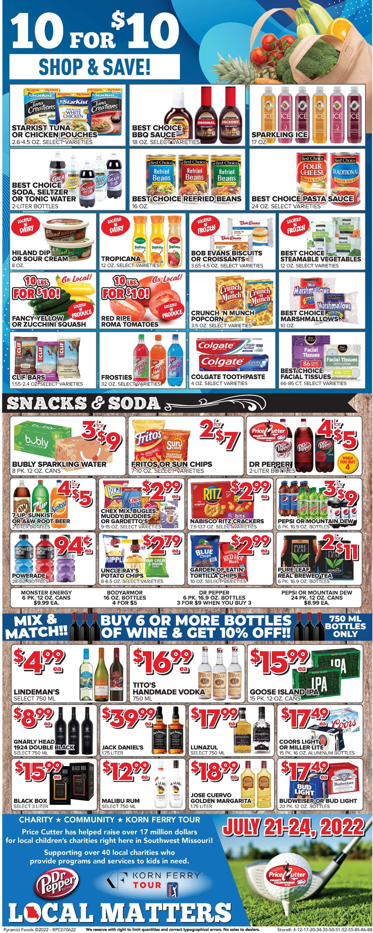 Price Cutter Weekly Ad Circular - valid 07/06-07/12/2022 (Page 6)