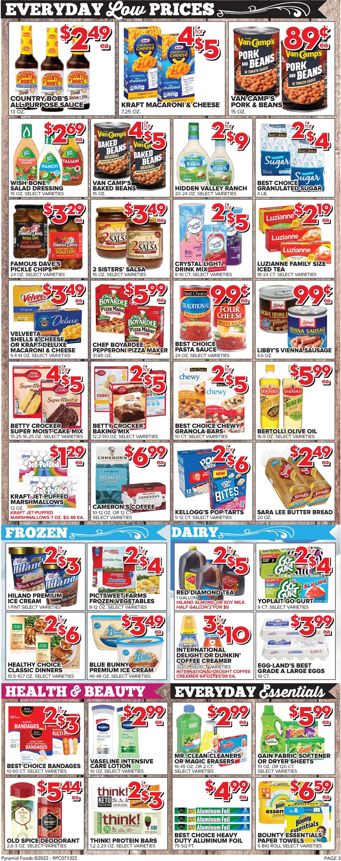 Price Cutter Weekly Ad Circular - valid 07/13-07/19/2022 (Page 3)