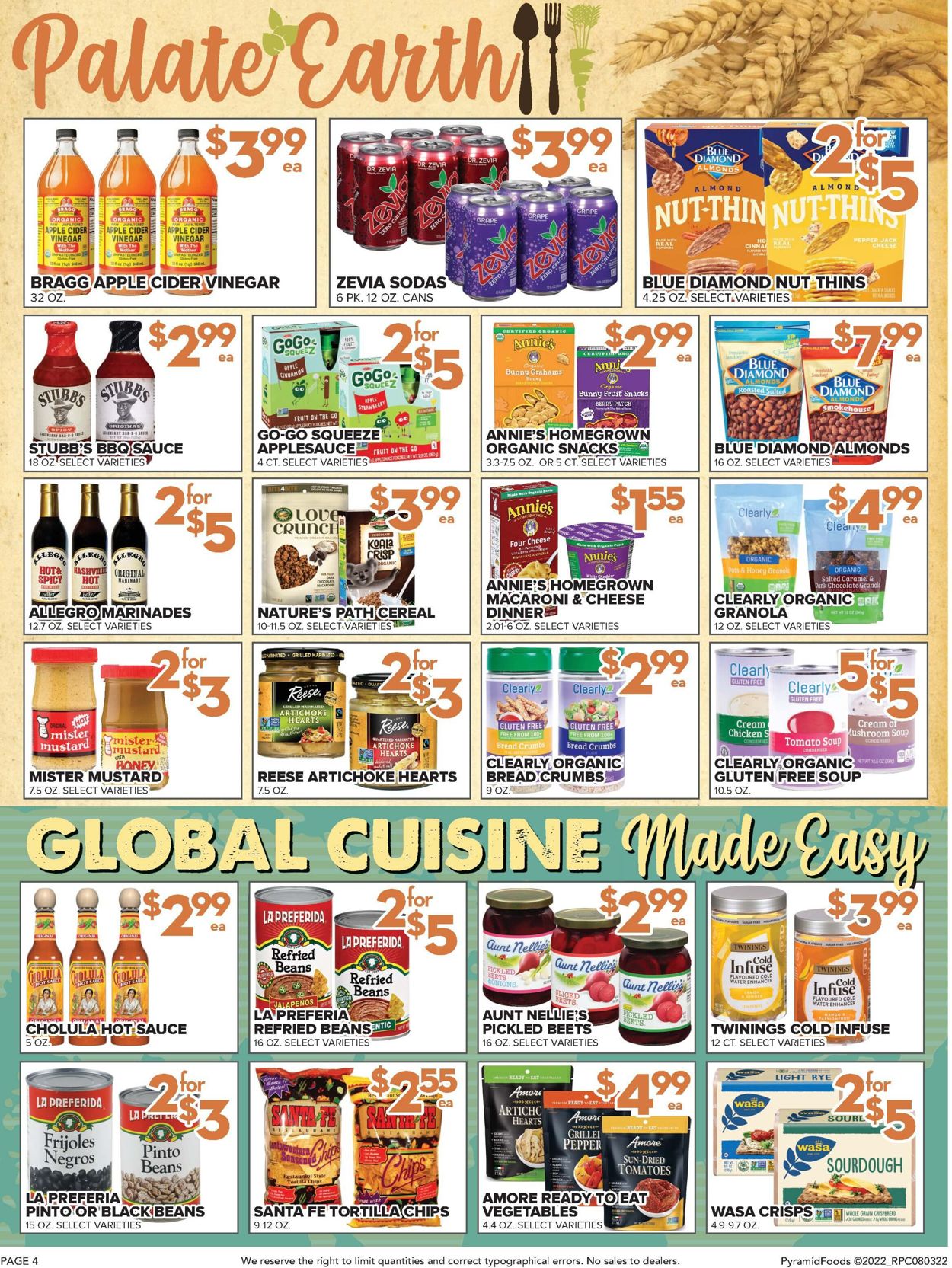 Price Cutter Weekly Ad Circular - valid 08/03-09/06/2022 (Page 4)