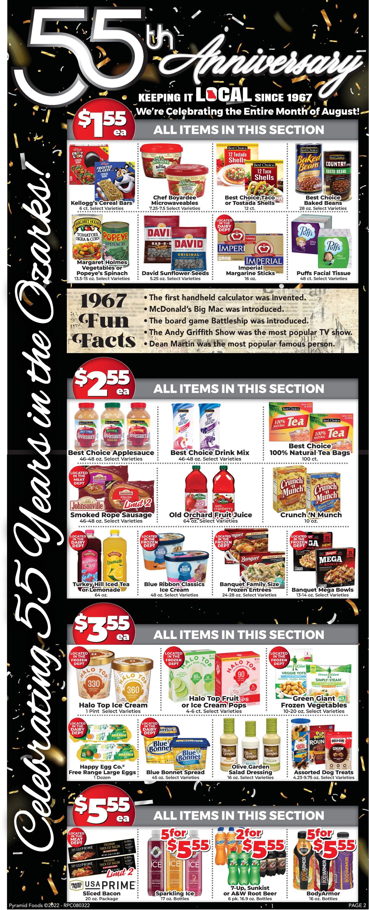 Price Cutter Weekly Ad Circular - valid 08/03-08/09/2022 (Page 2)