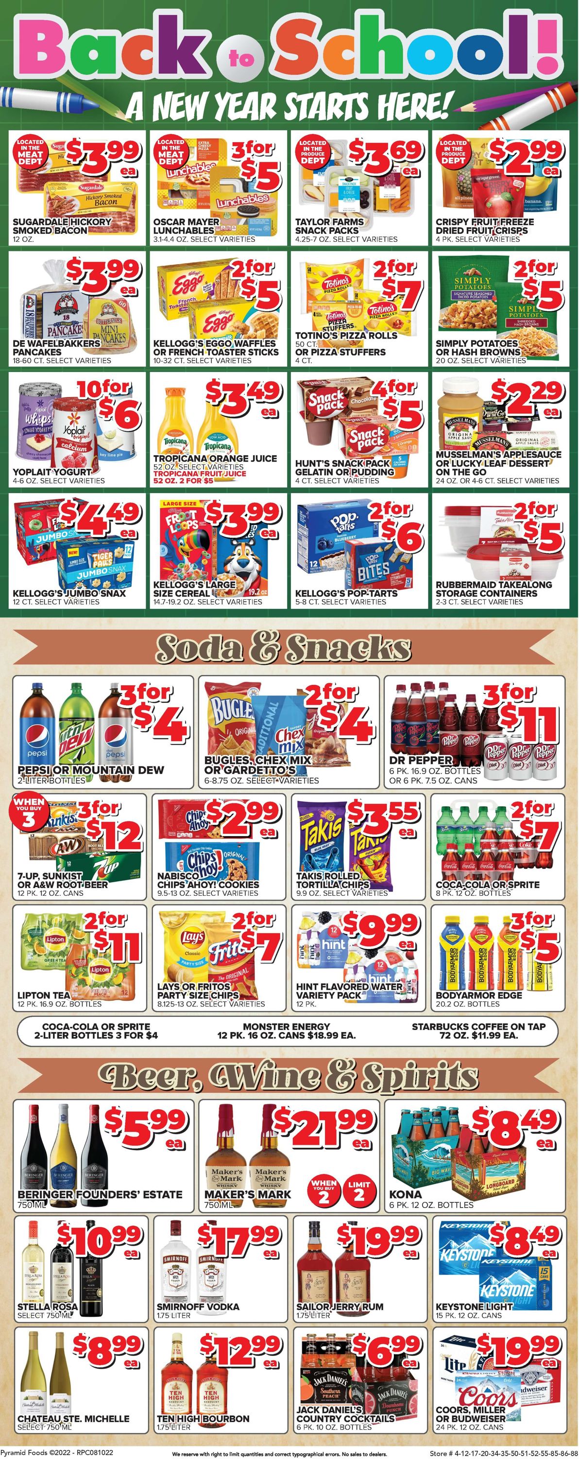 Price Cutter Weekly Ad Circular - valid 08/10-08/16/2022 (Page 4)