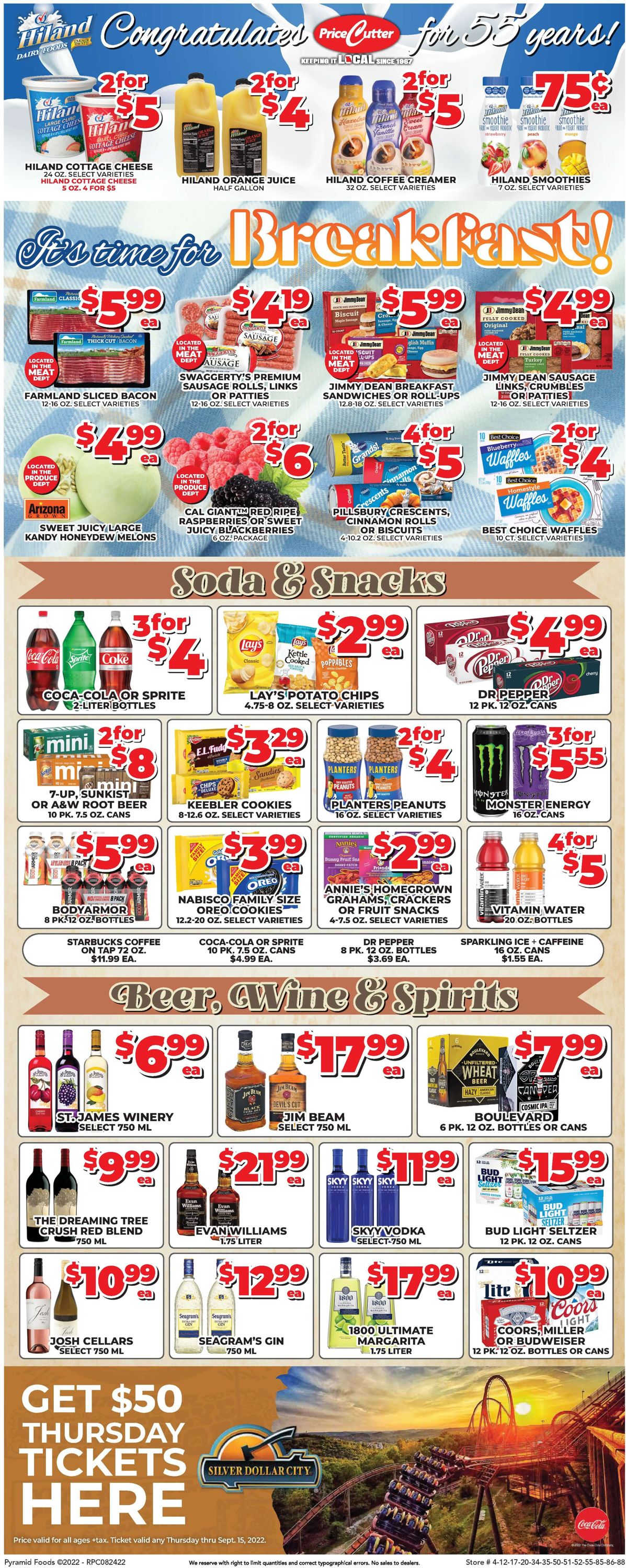 Price Cutter Weekly Ad Circular - valid 08/24-08/30/2022 (Page 4)