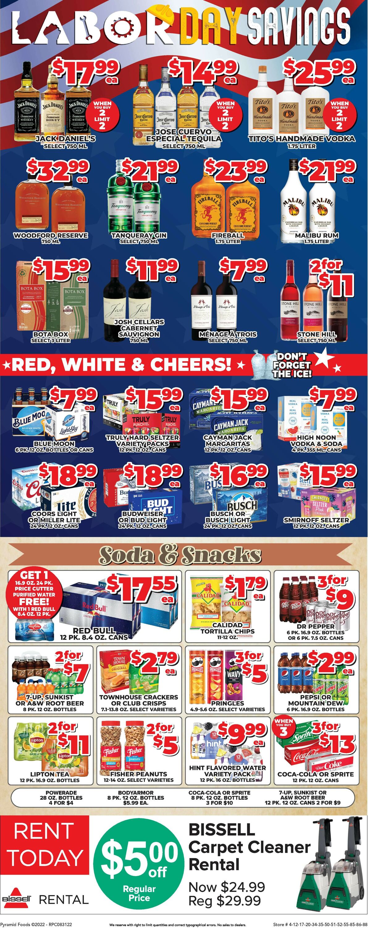 Price Cutter Weekly Ad Circular - valid 08/31-09/06/2022 (Page 6)