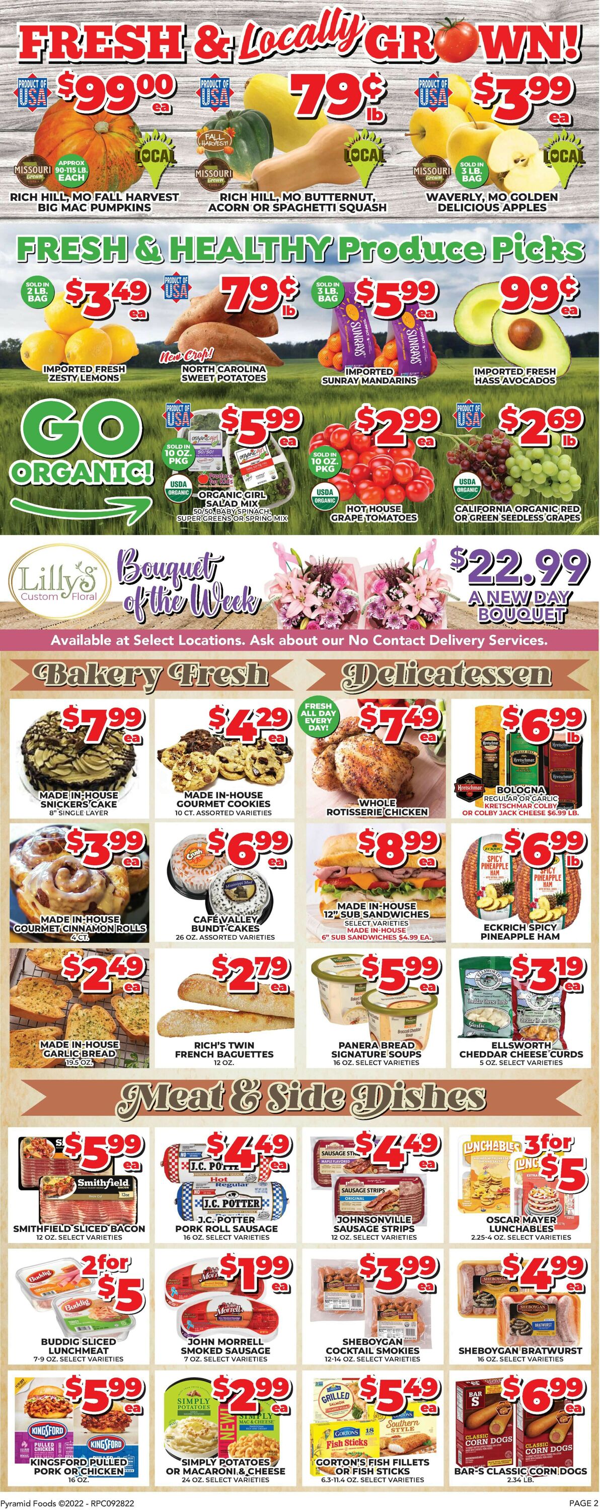 Price Cutter Weekly Ad Circular - valid 09/28-10/04/2022 (Page 2)