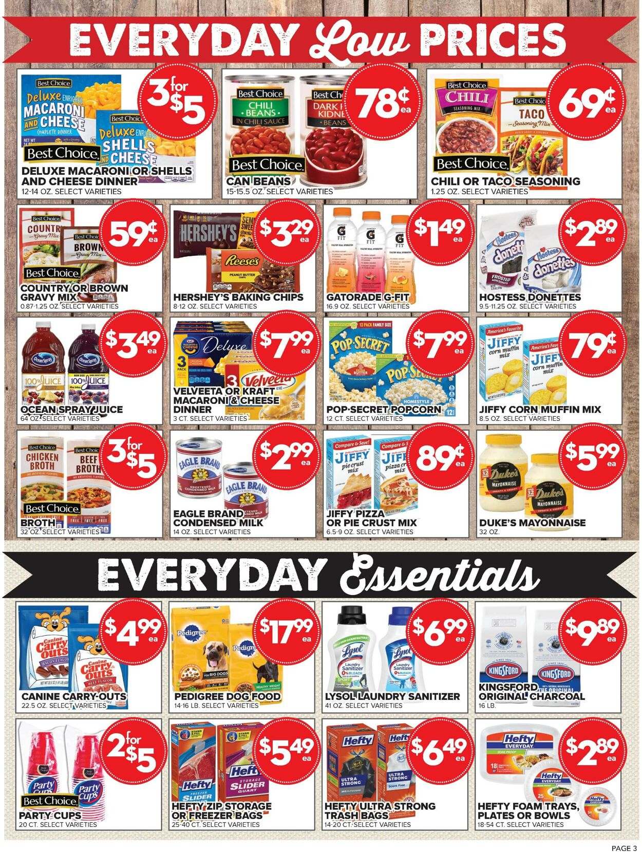Price Cutter Weekly Ad Circular - valid 10/05-11/01/2022 (Page 3)