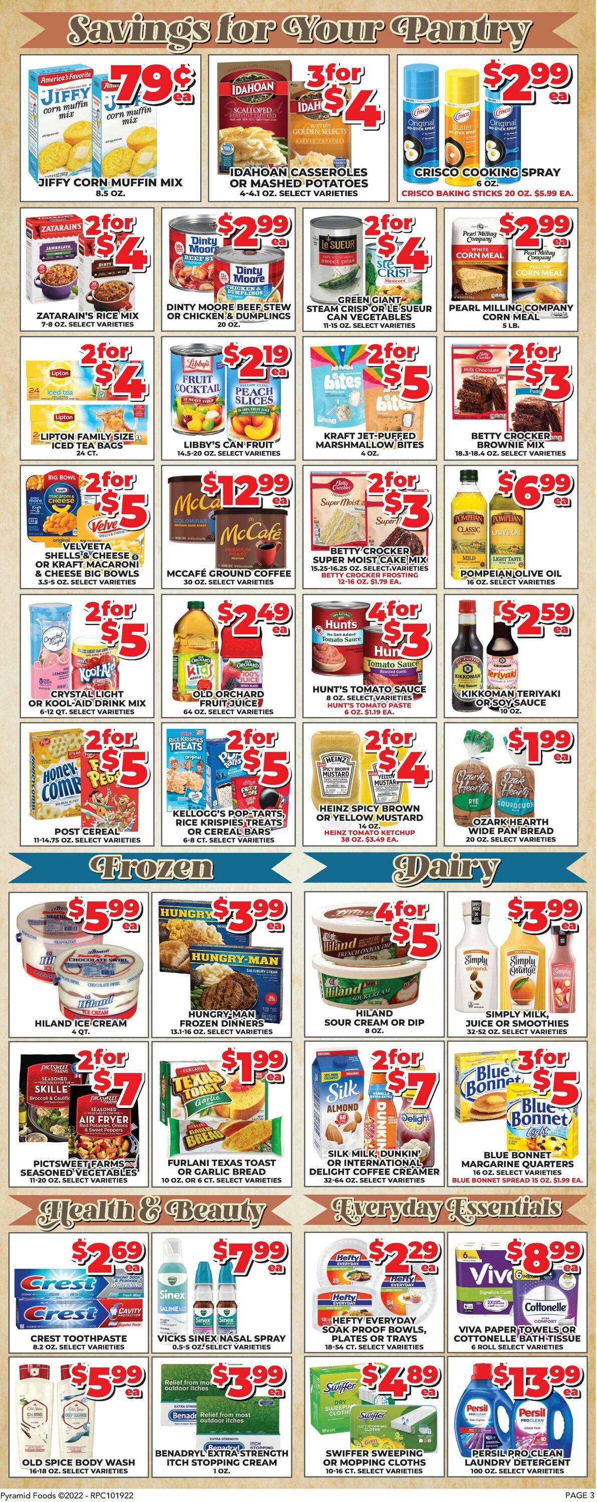 Price Cutter Weekly Ad Circular - valid 10/19-10/25/2022 (Page 3)