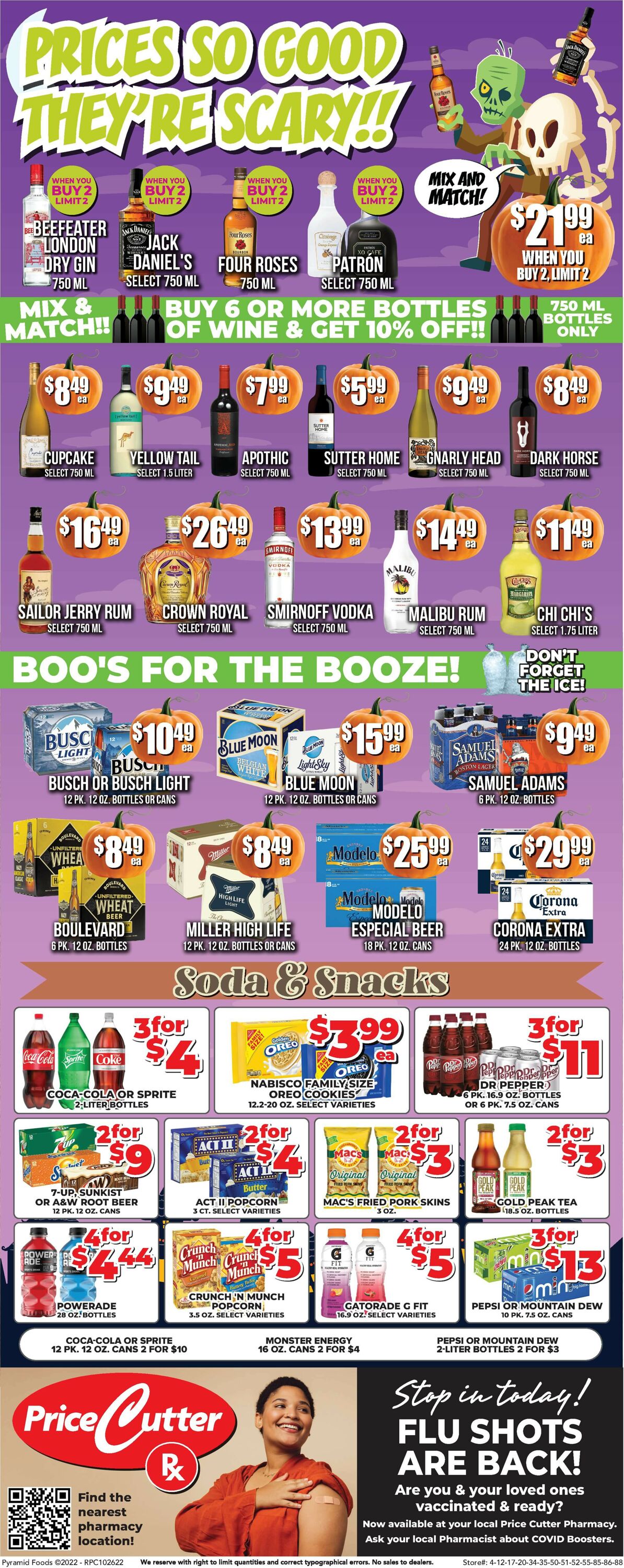 Price Cutter Weekly Ad Circular - valid 10/26-11/01/2022 (Page 6)