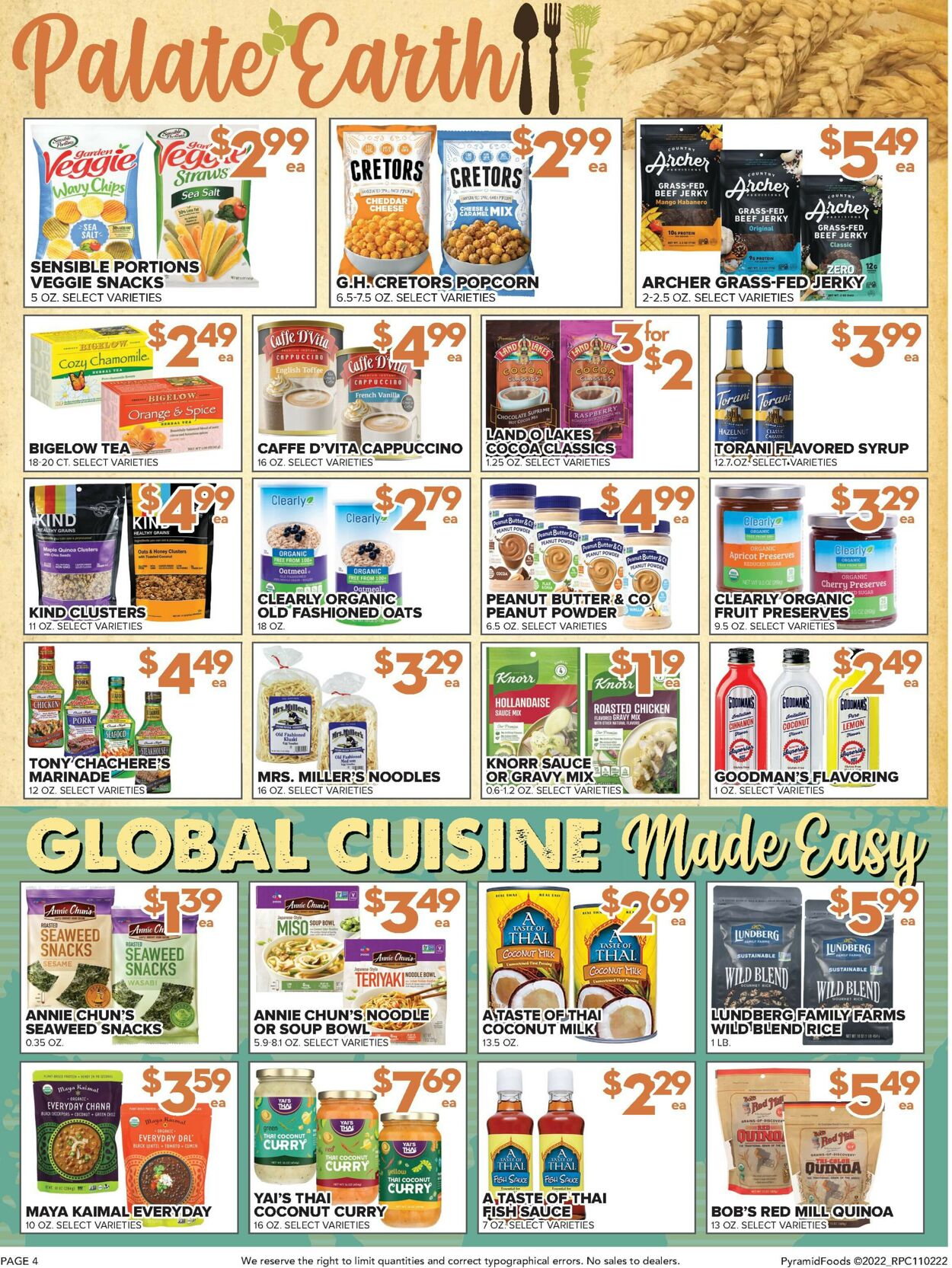 Price Cutter Weekly Ad Circular - valid 11/01-11/29/2022 (Page 4)
