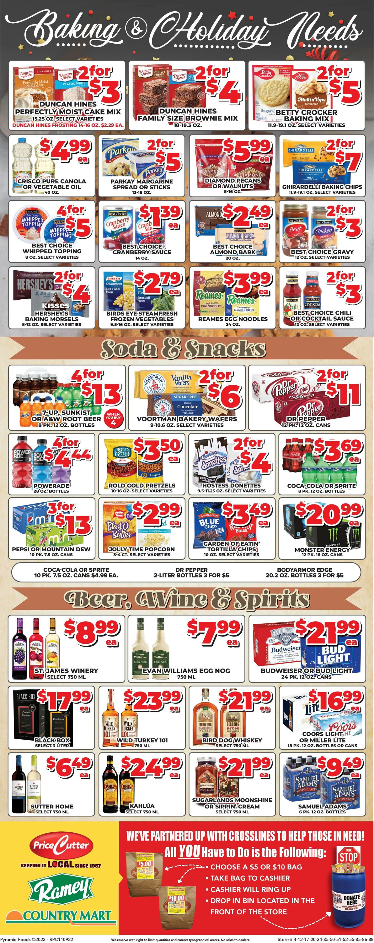 Price Cutter Weekly Ad Circular - valid 11/09-11/15/2022 (Page 4)