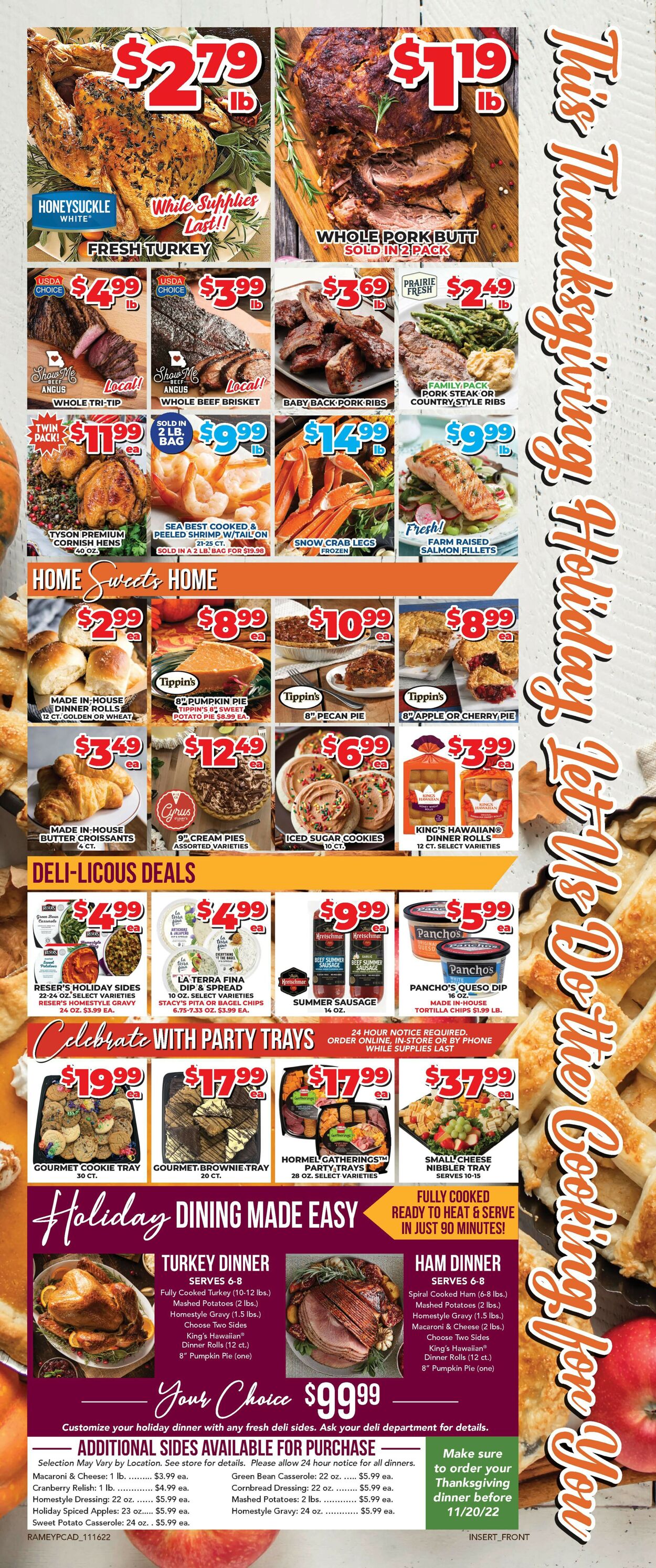Price Cutter Weekly Ad Circular - valid 11/16-11/24/2022 (Page 3)
