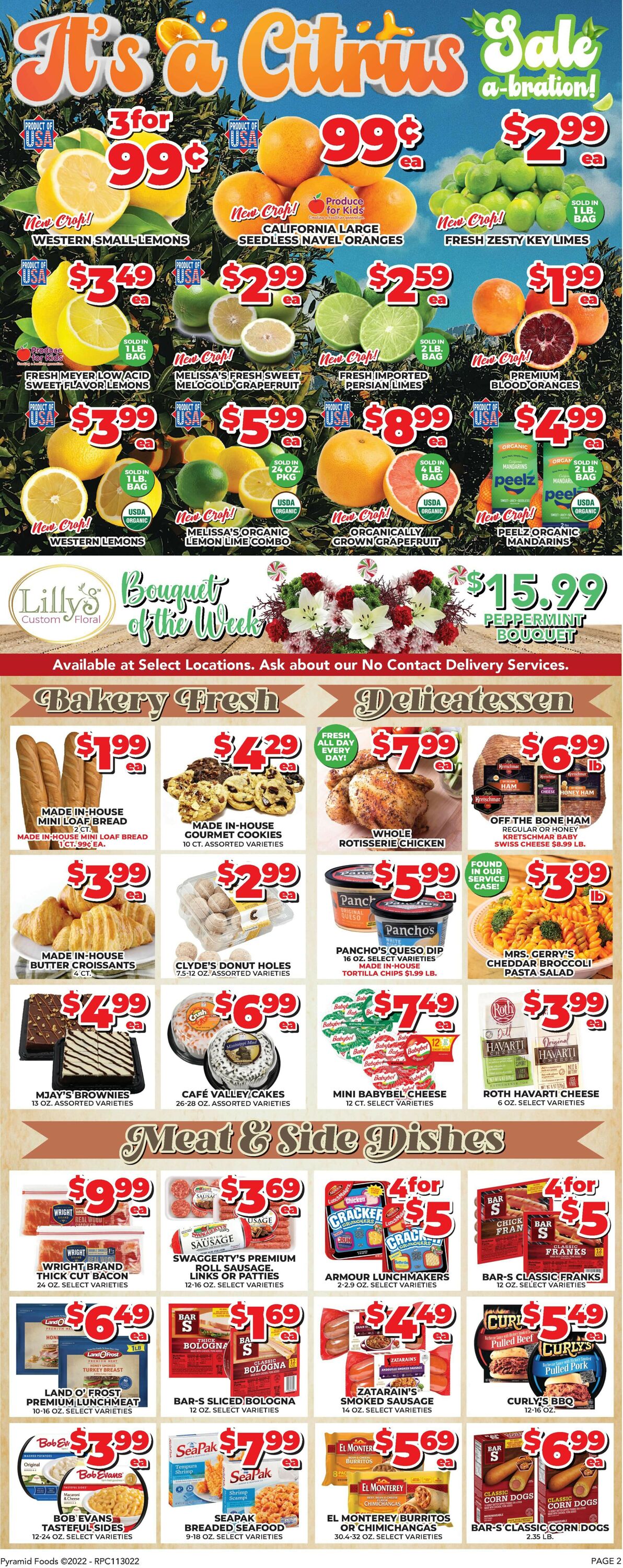 Price Cutter Weekly Ad Circular - valid 11/30-12/06/2022 (Page 2)