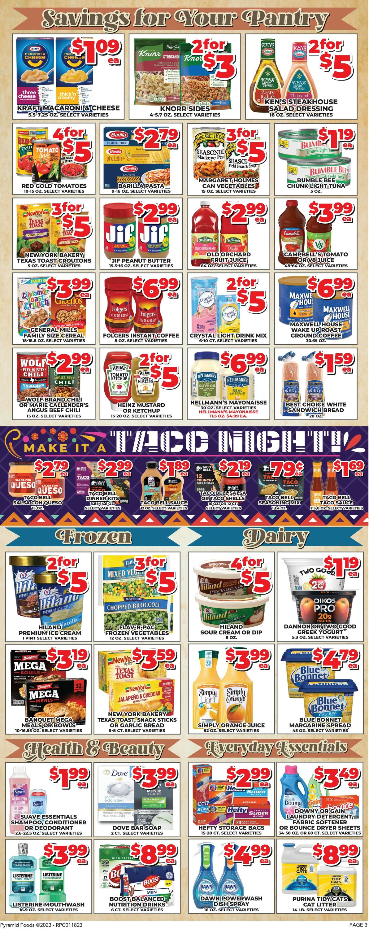 Price Cutter Weekly Ad Circular - valid 01/18-01/24/2023 (Page 3)