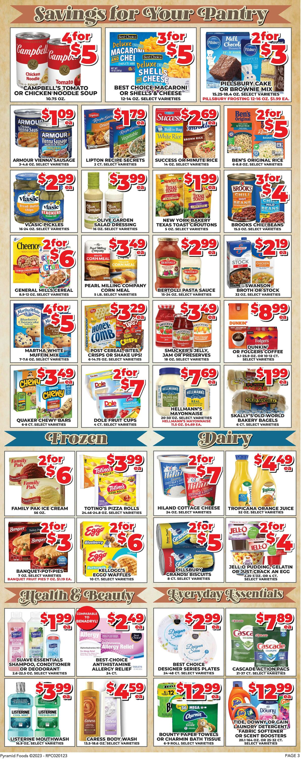 Price Cutter Weekly Ad Circular - valid 02/01-02/07/2023 (Page 3)