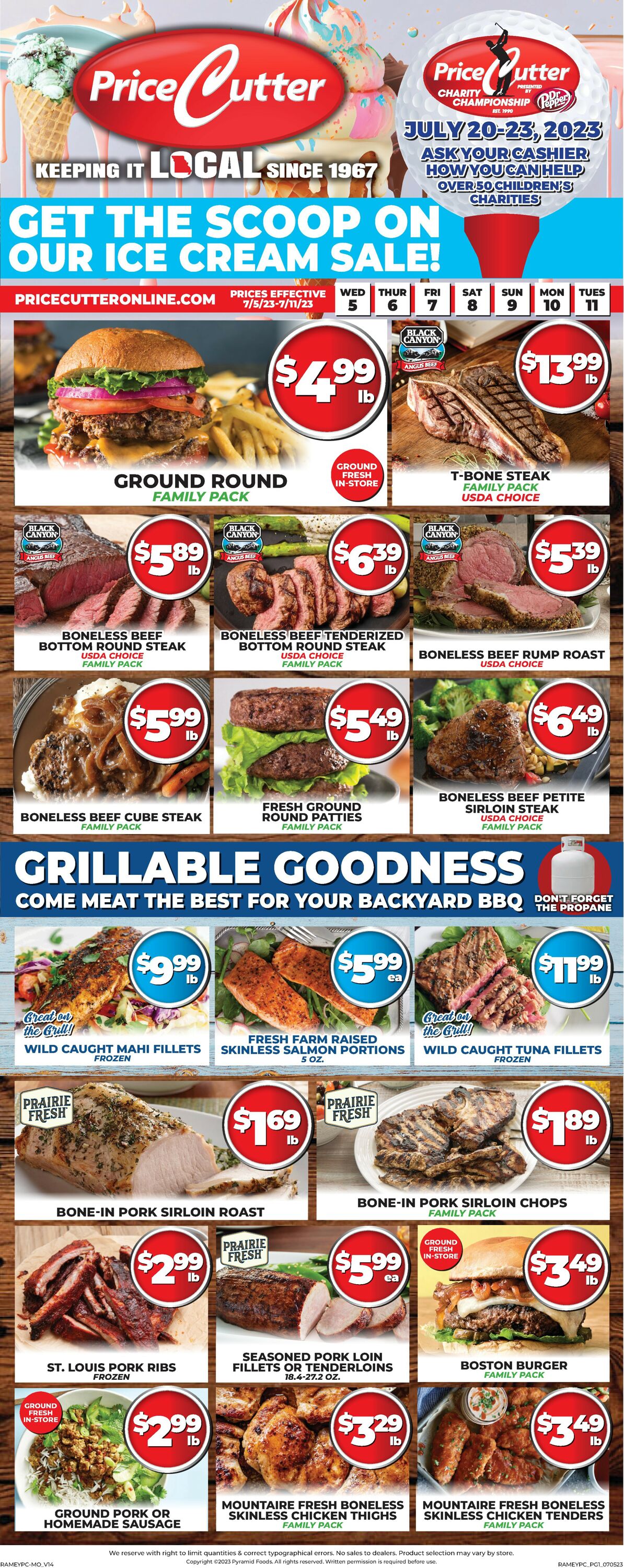 Price Cutter Weekly Ad Circular - valid 07/05-07/11/2023