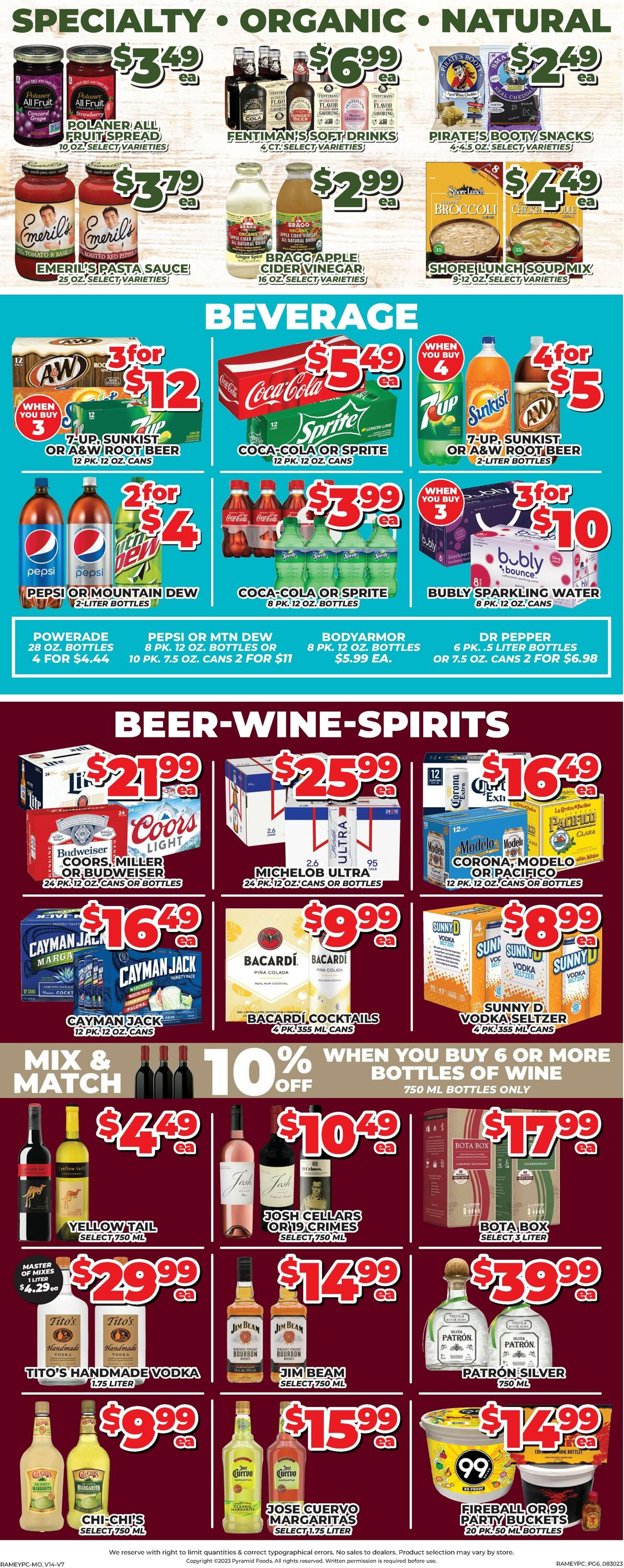 Price Cutter Weekly Ad Circular - valid 08/30-09/05/2023 (Page 6)