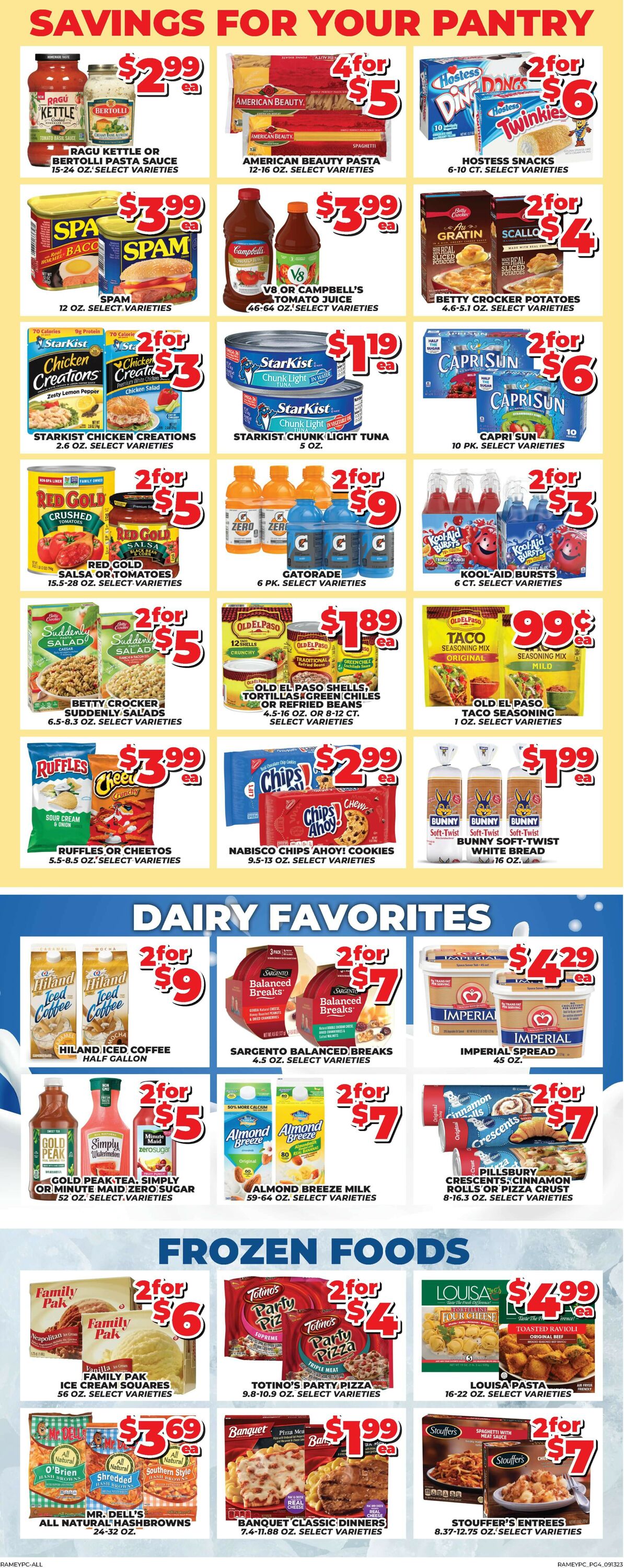 Price Cutter Weekly Ad Circular - valid 09/13-09/19/2023 (Page 4)