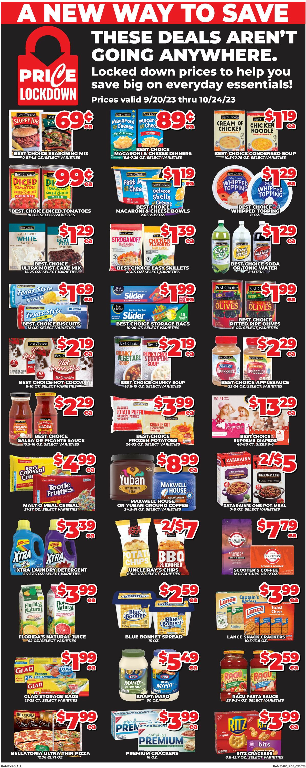Price Cutter Weekly Ad Circular - valid 09/20-09/26/2023 (Page 5)